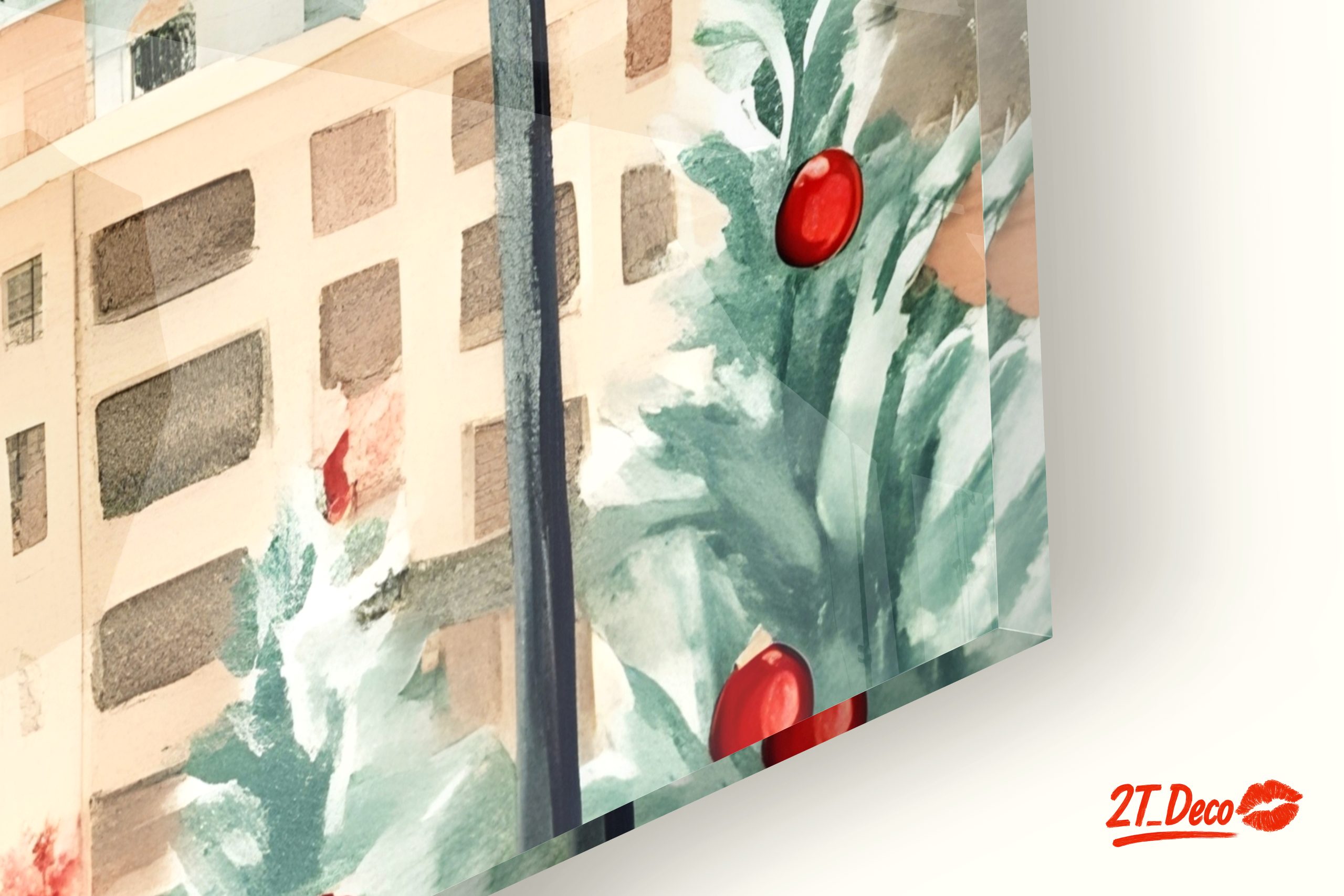 Festive City Holiday Scene with Empire State Building - Image 9
