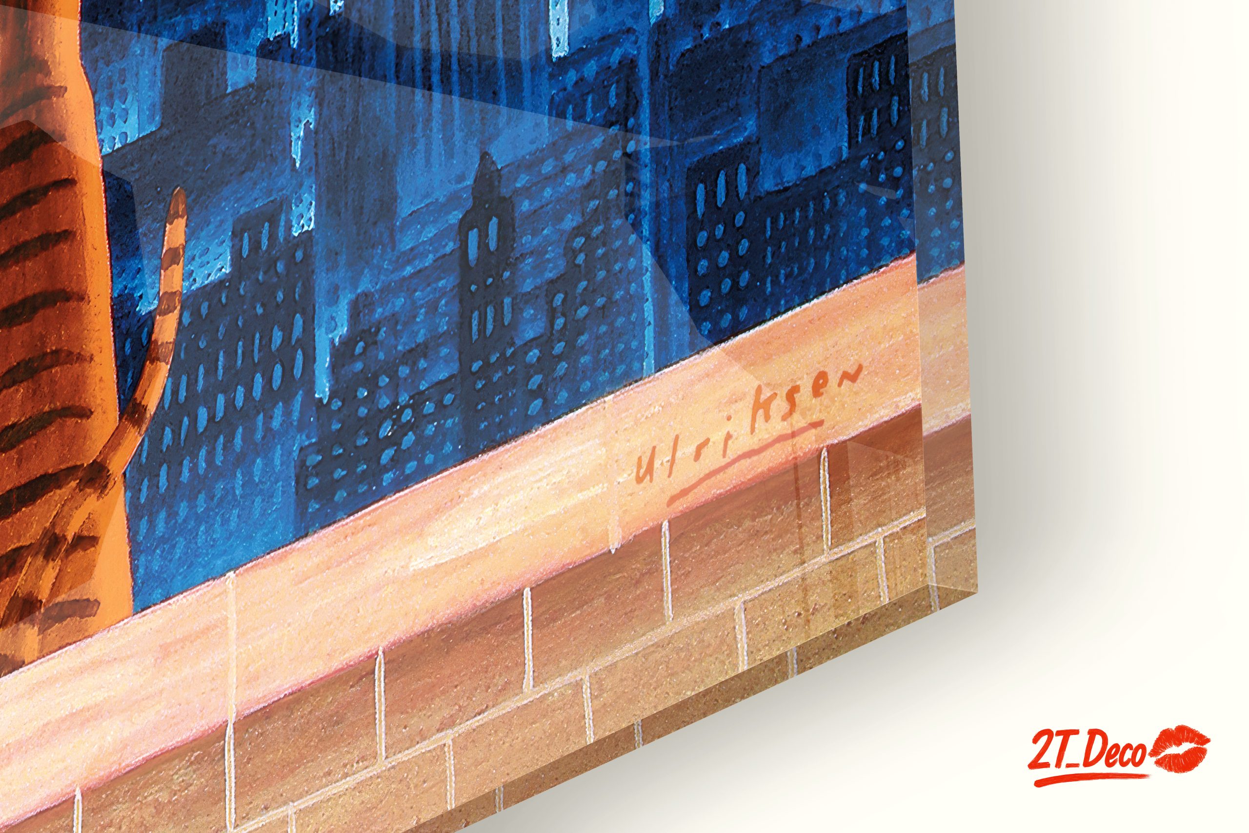 The New Yorker Cover Featuring Cat and NYC Skyline - Image 9