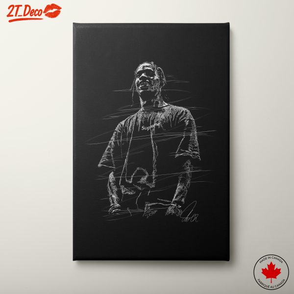 Stylized Portrait of a Music Artist