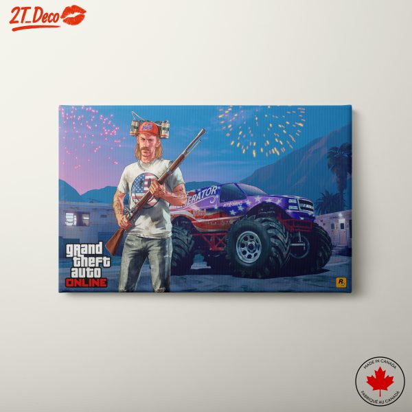 Grand Theft Auto Inspired Artwork