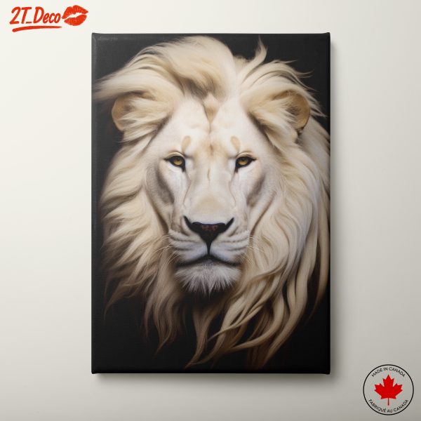 Majestic Lion Portrait Wall Art 4