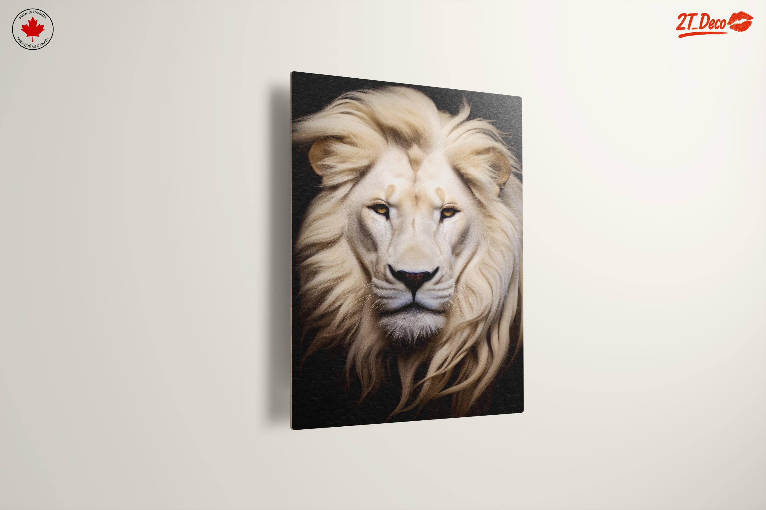 Majestic Lion Portrait Wall Art 4 - Image 13