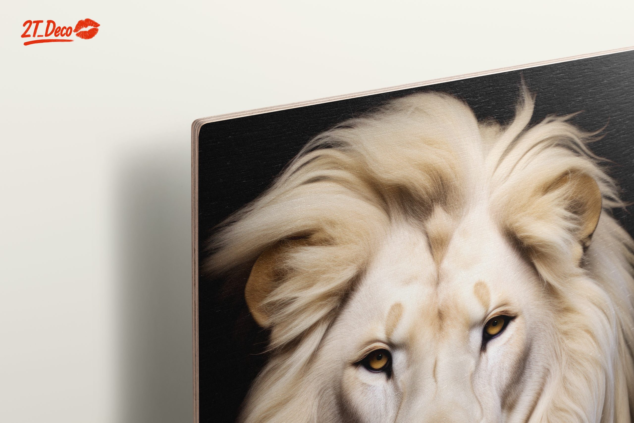 Majestic Lion Portrait Wall Art 4 - Image 15