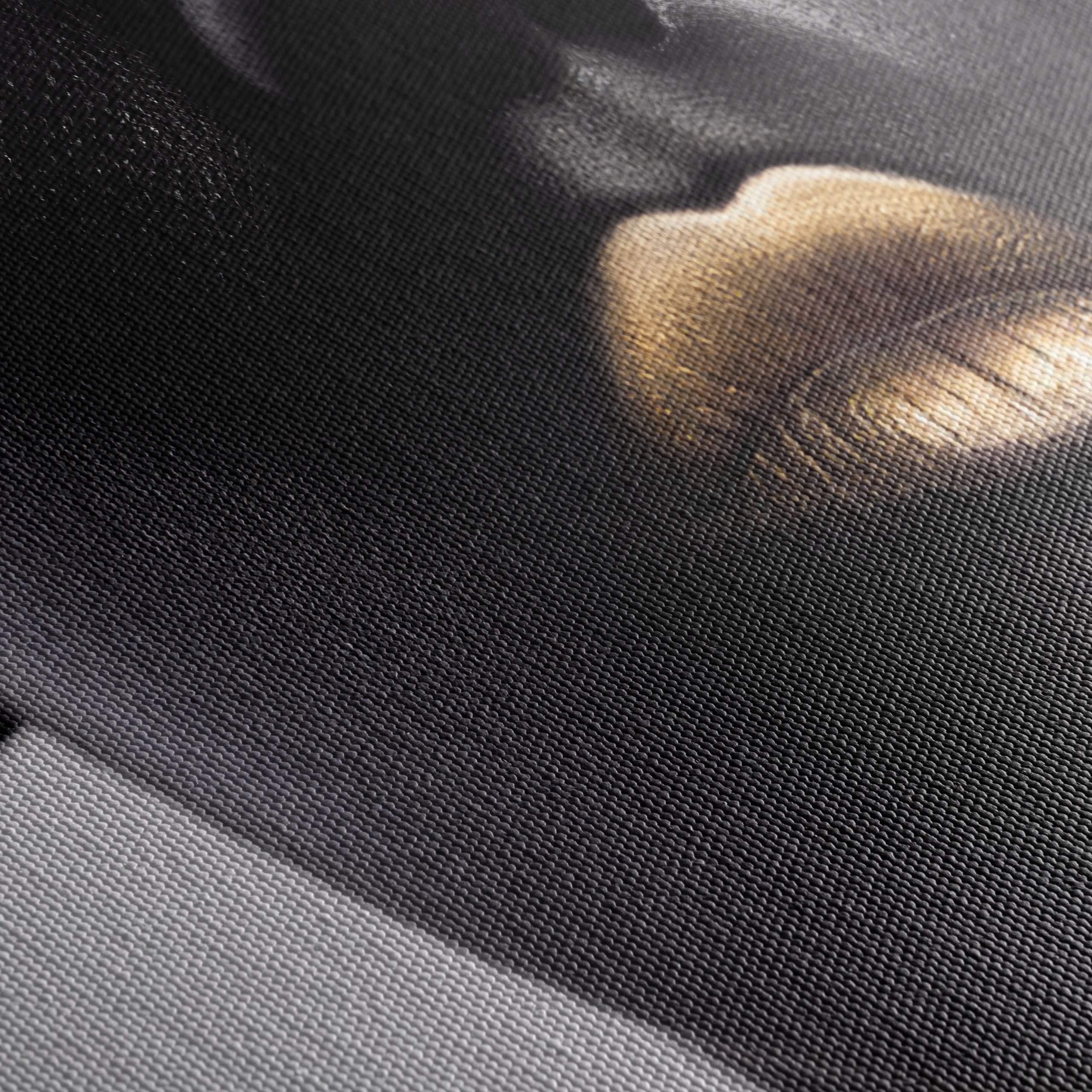 Striking Afrocentric Portrait with Gold Accents - Image 5