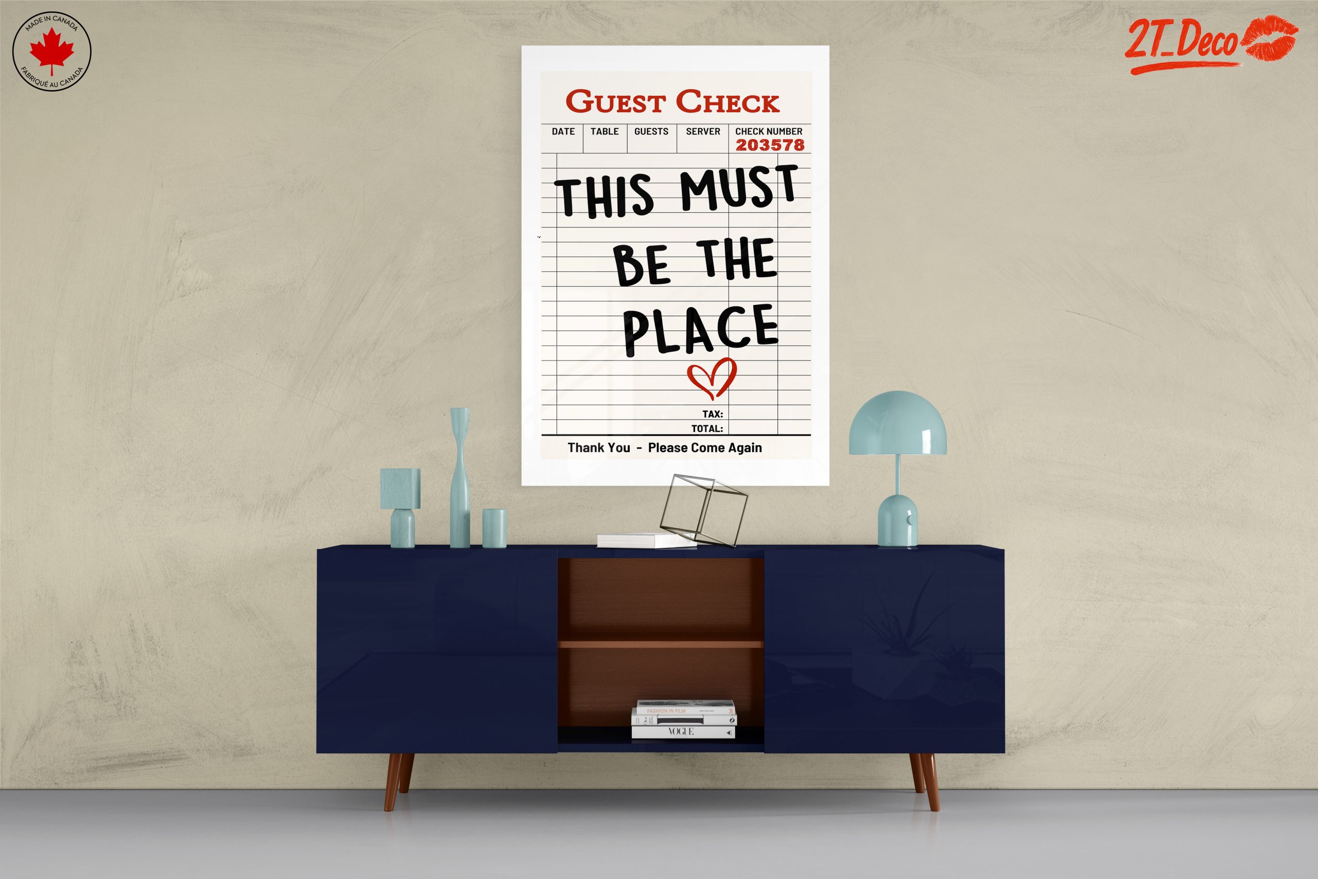 This Must Be The Place Dining Room Art - Image 8