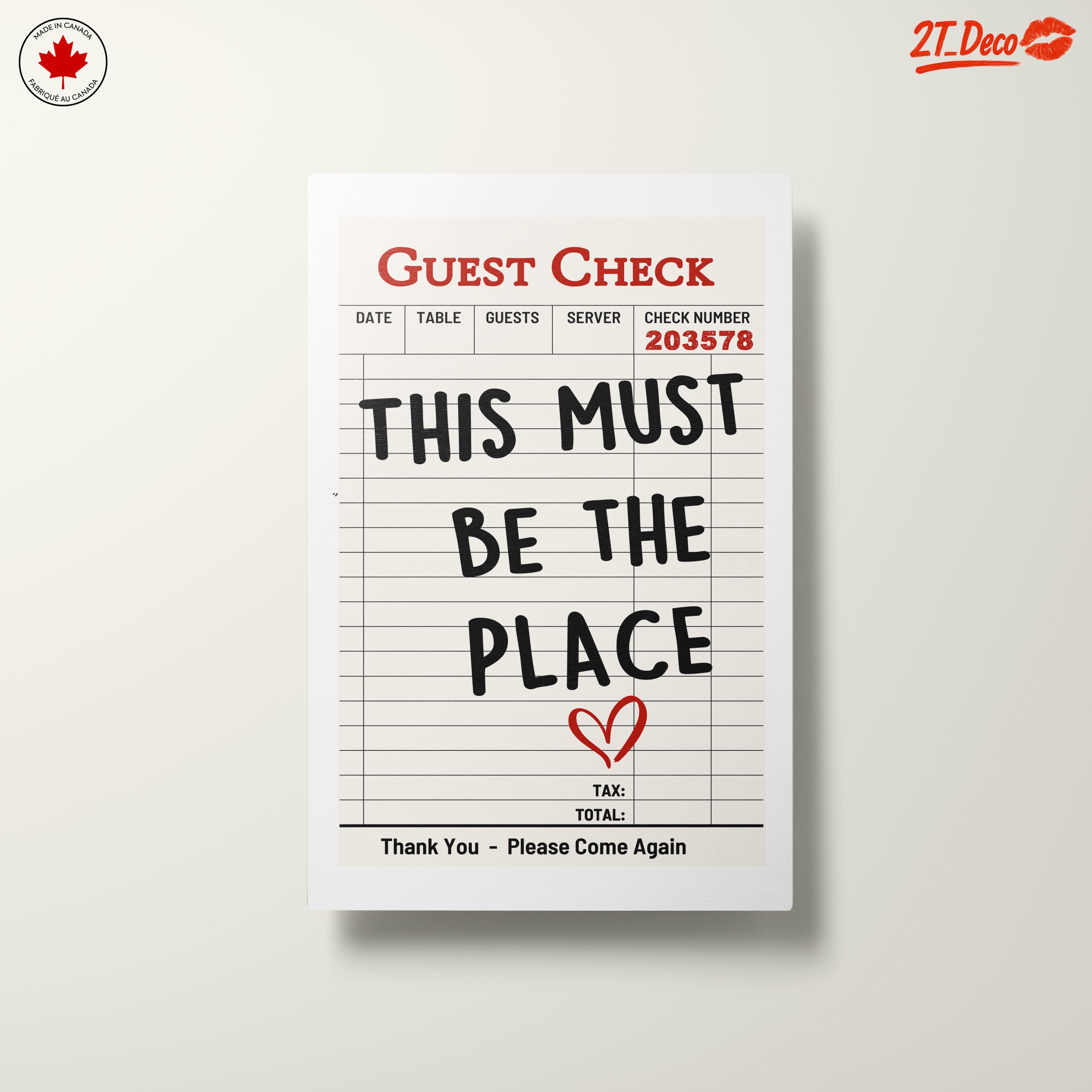 This Must Be The Place Dining Room Art - Image 10