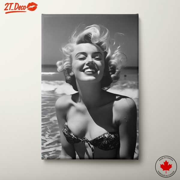 Vintage Beach Glamour Art