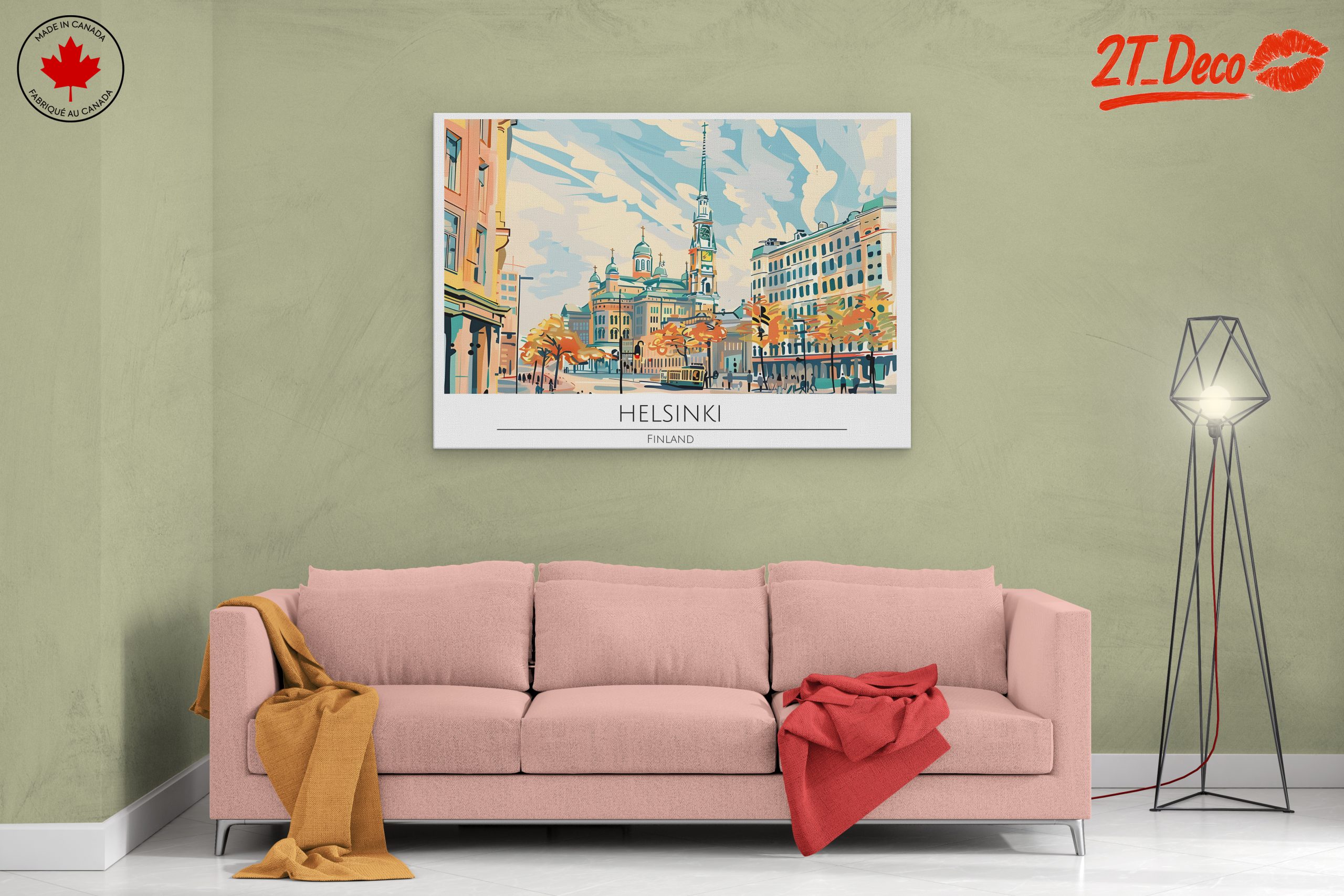 Vibrant Urban Scene of Helsinki - Image 2