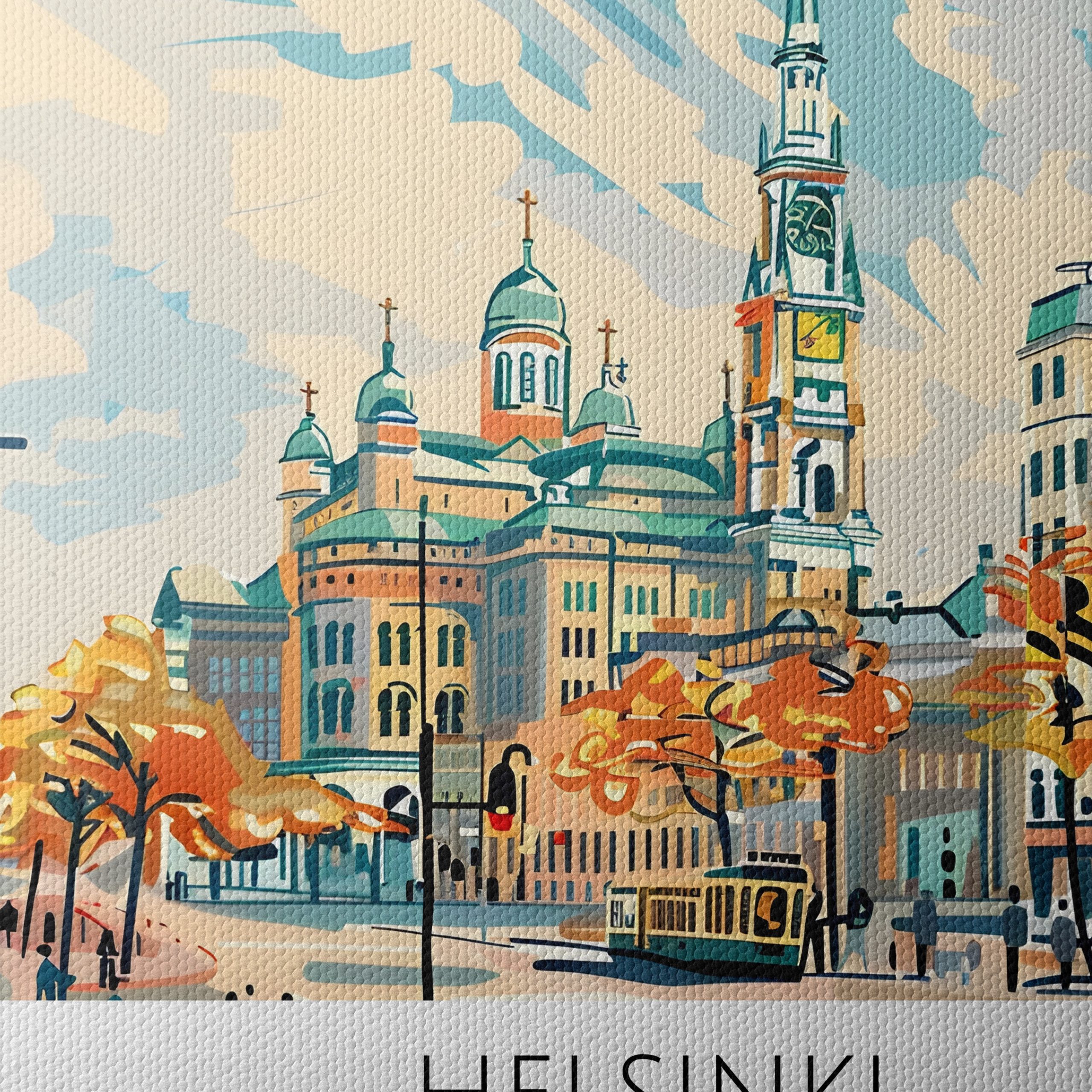 Vibrant Urban Scene of Helsinki - Image 4