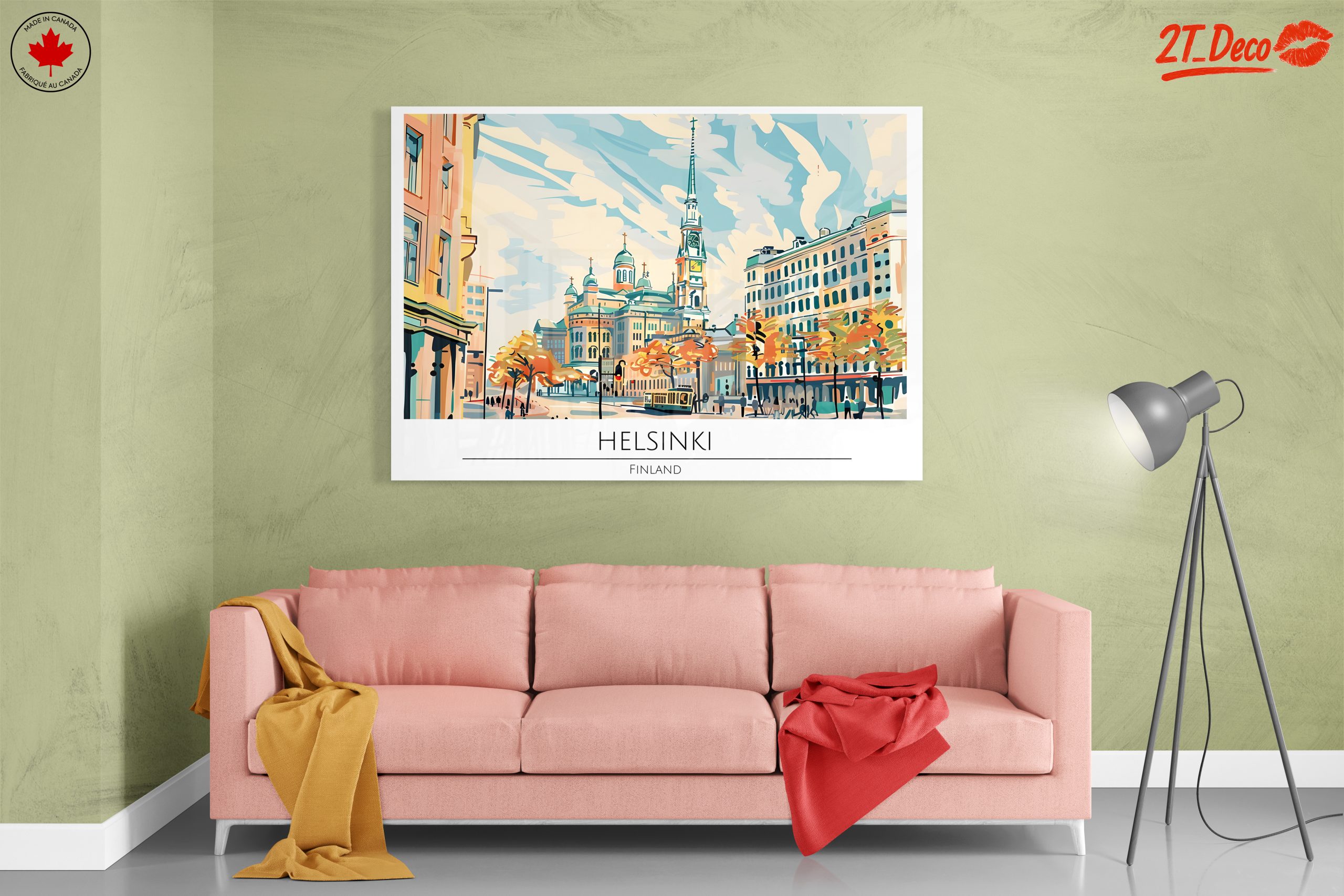 Vibrant Urban Scene of Helsinki - Image 7