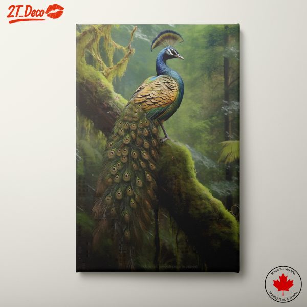 Elegant Peacock Wall Art
