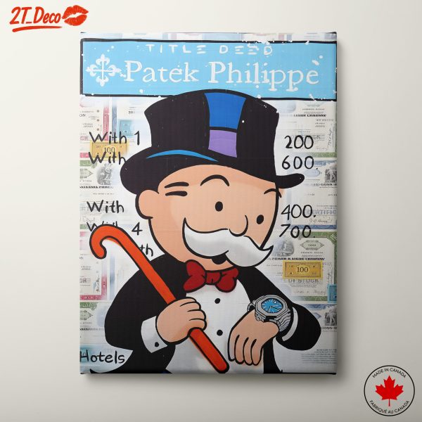 Monopoly Inspired Pop Culture Illustration