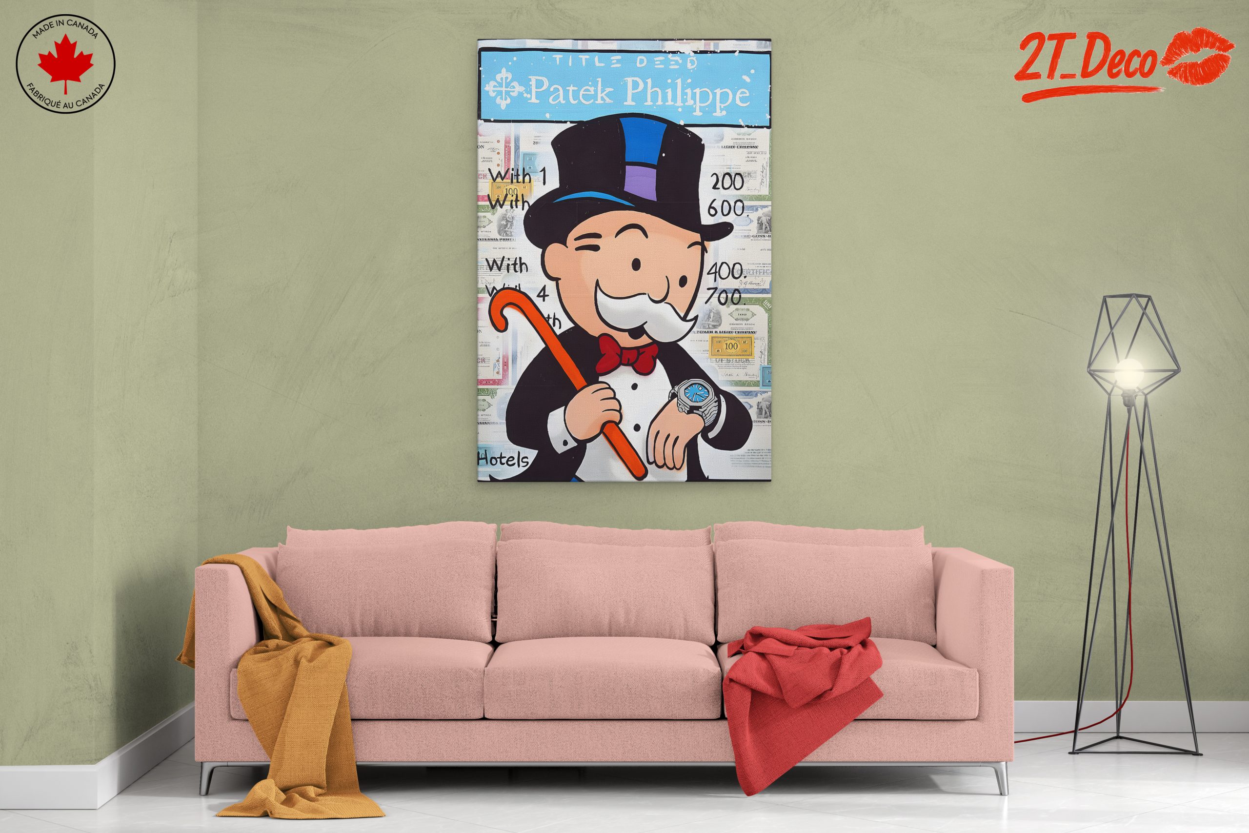 Monopoly Inspired Pop Culture Illustration - Image 2