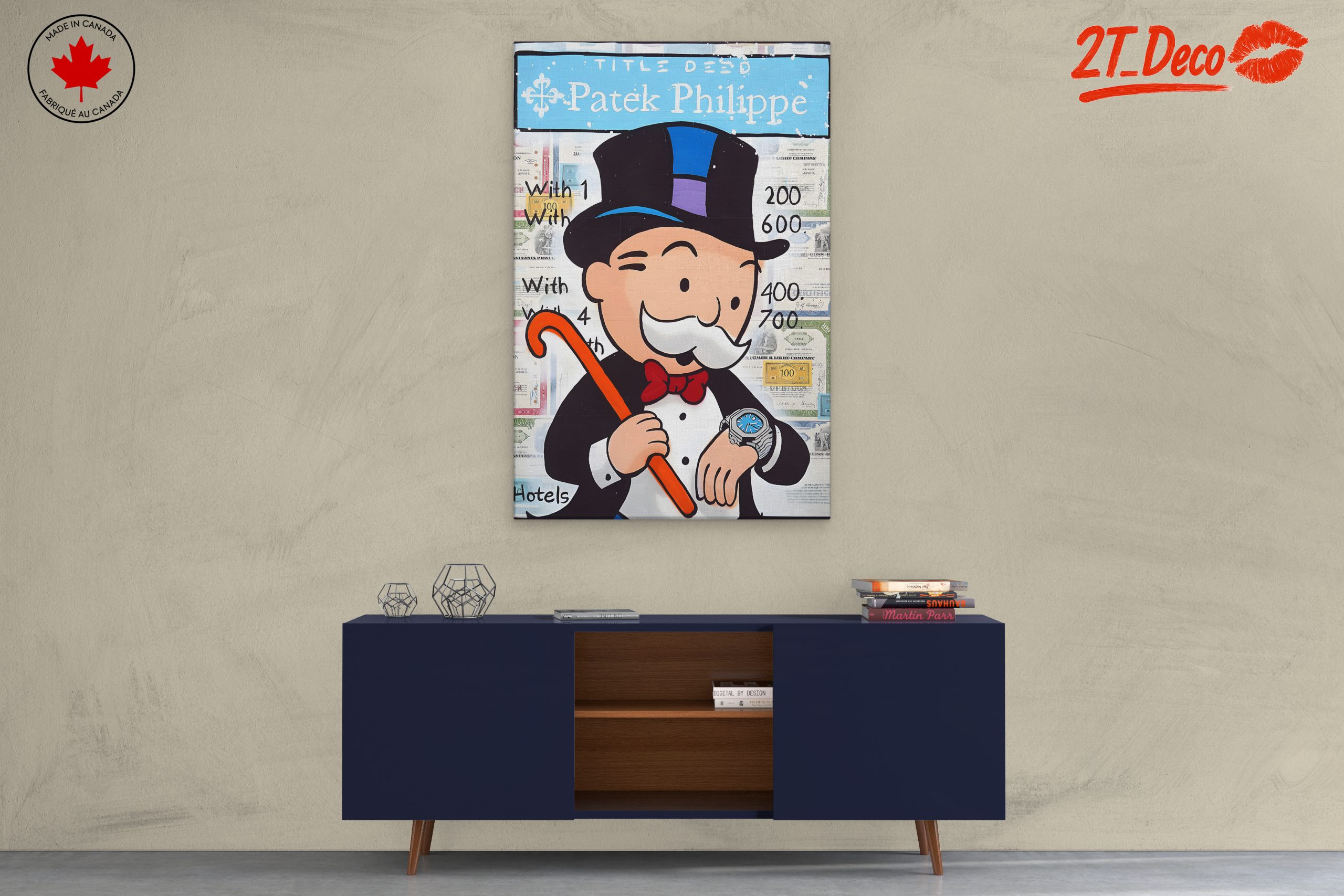 Monopoly Inspired Pop Culture Illustration - Image 3