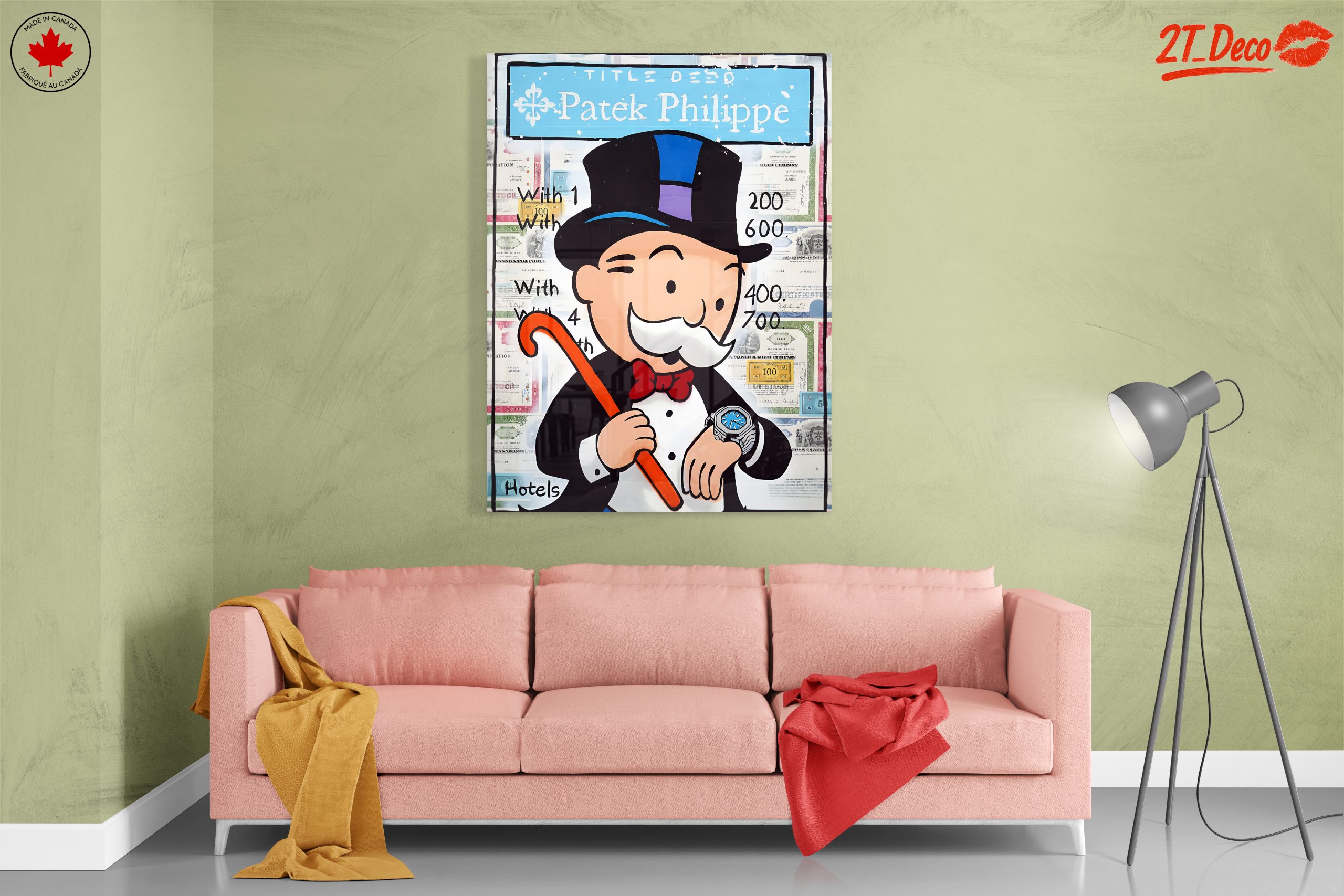 Monopoly Inspired Pop Culture Illustration - Image 7