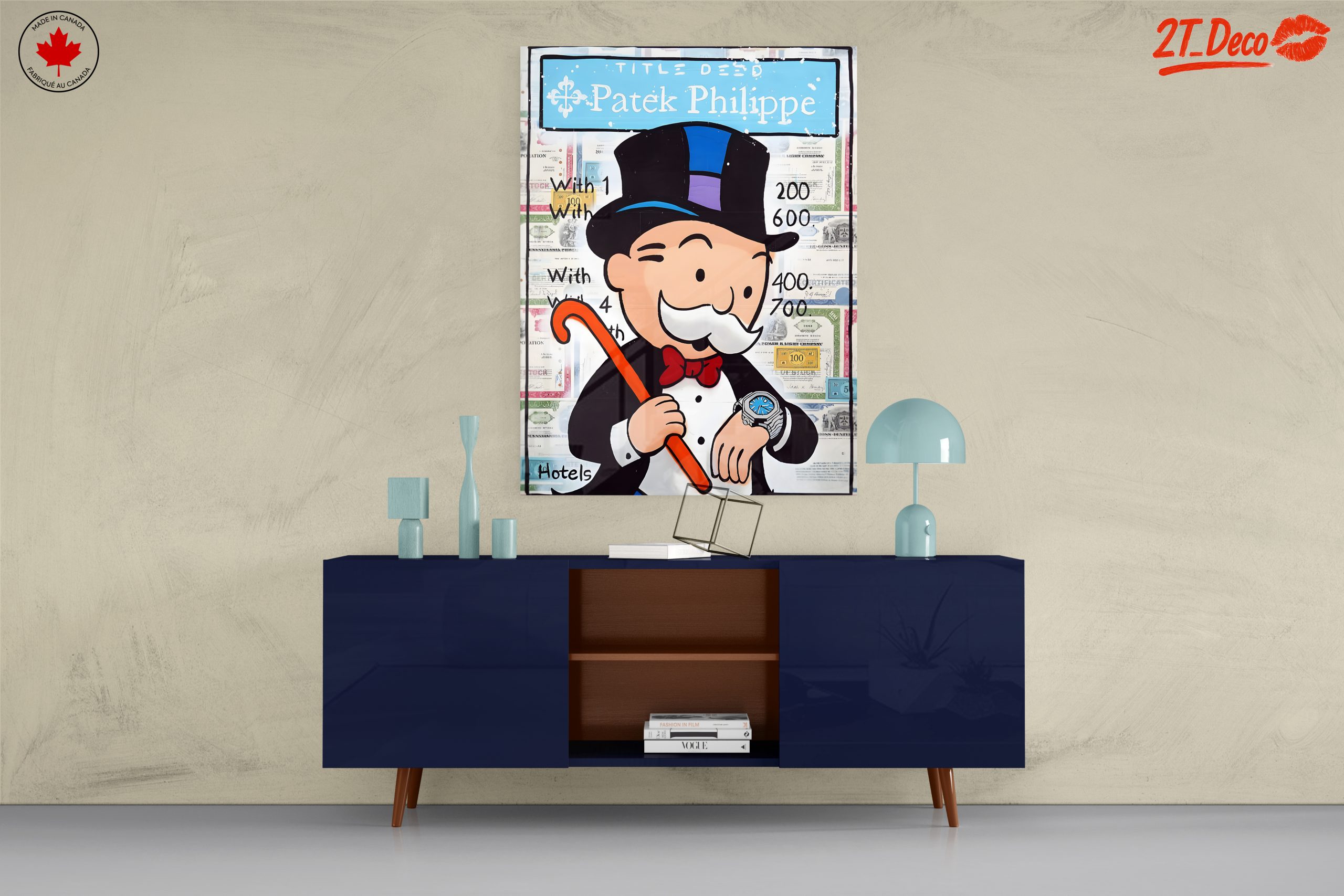 Monopoly Inspired Pop Culture Illustration - Image 8