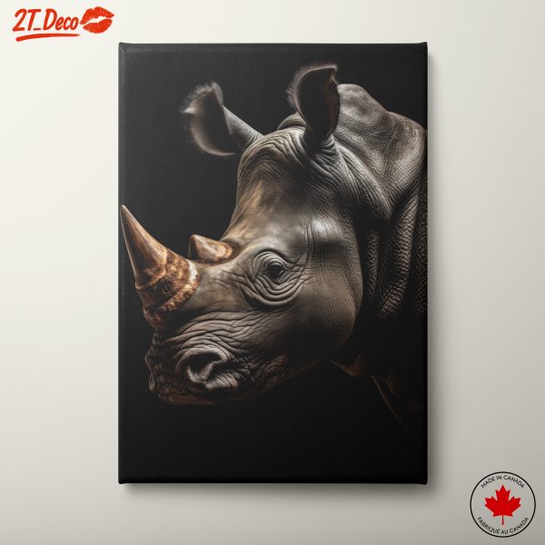Close-Up of Majestic Rhinoceros