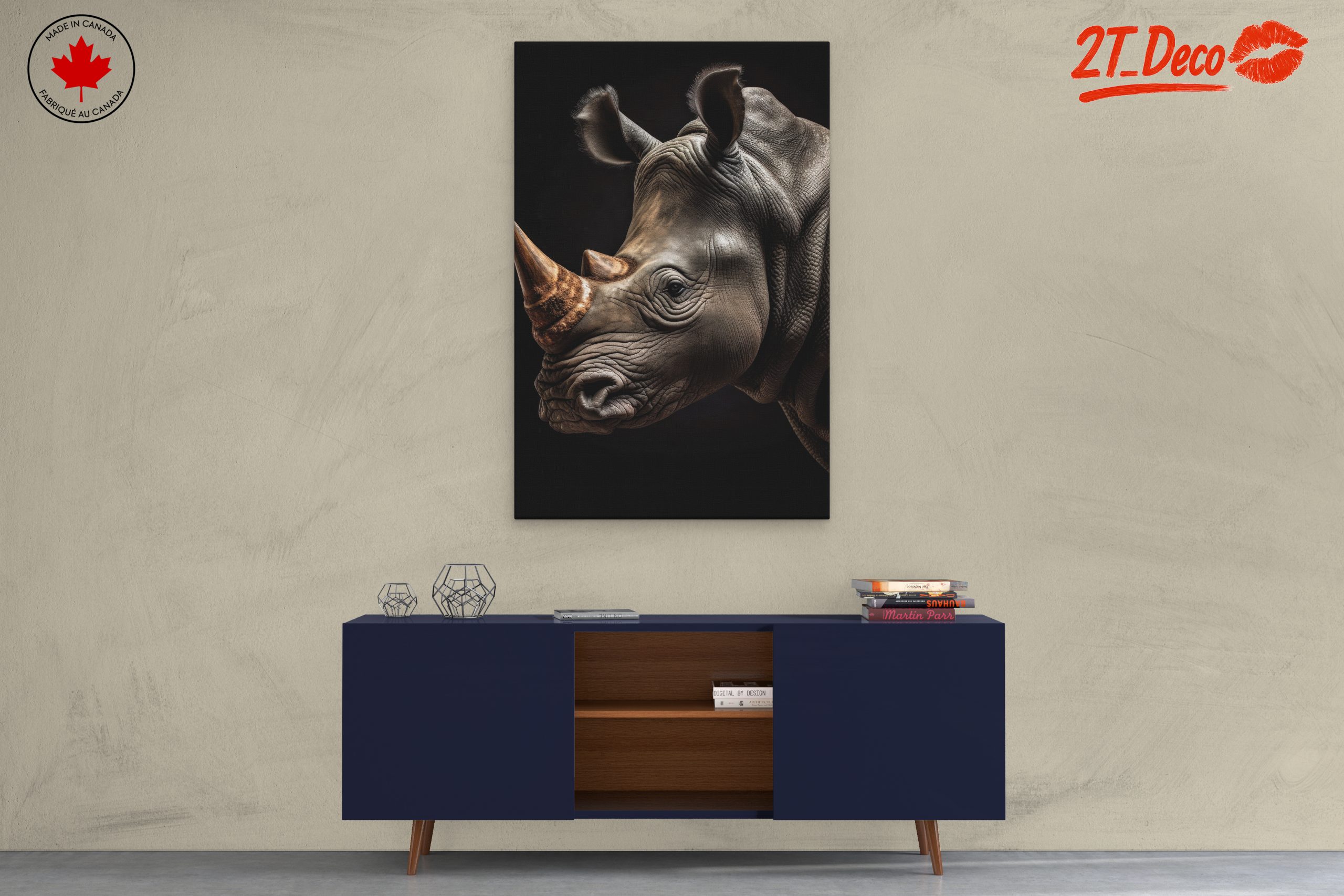 Close-Up of Majestic Rhinoceros - Image 3