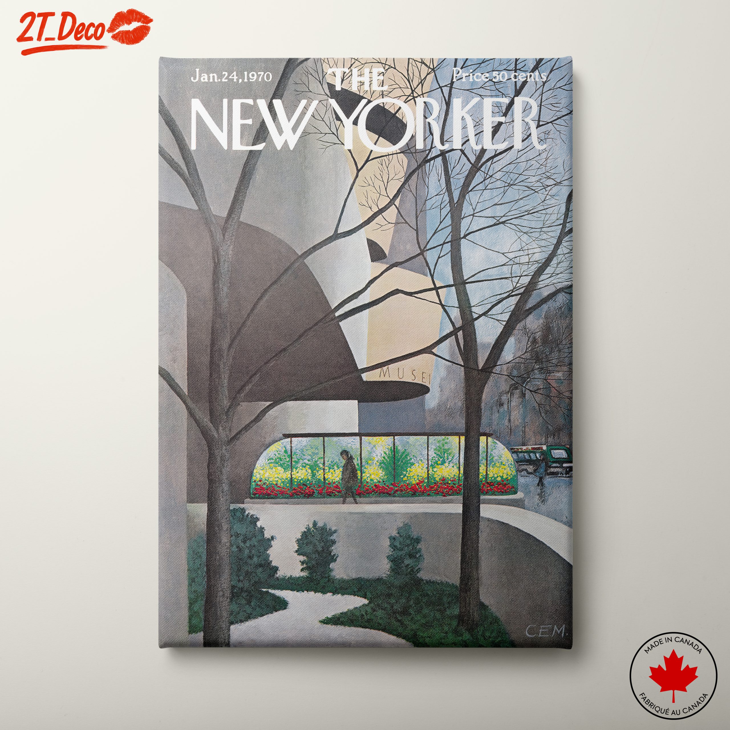 The New Yorker Cover January 1970