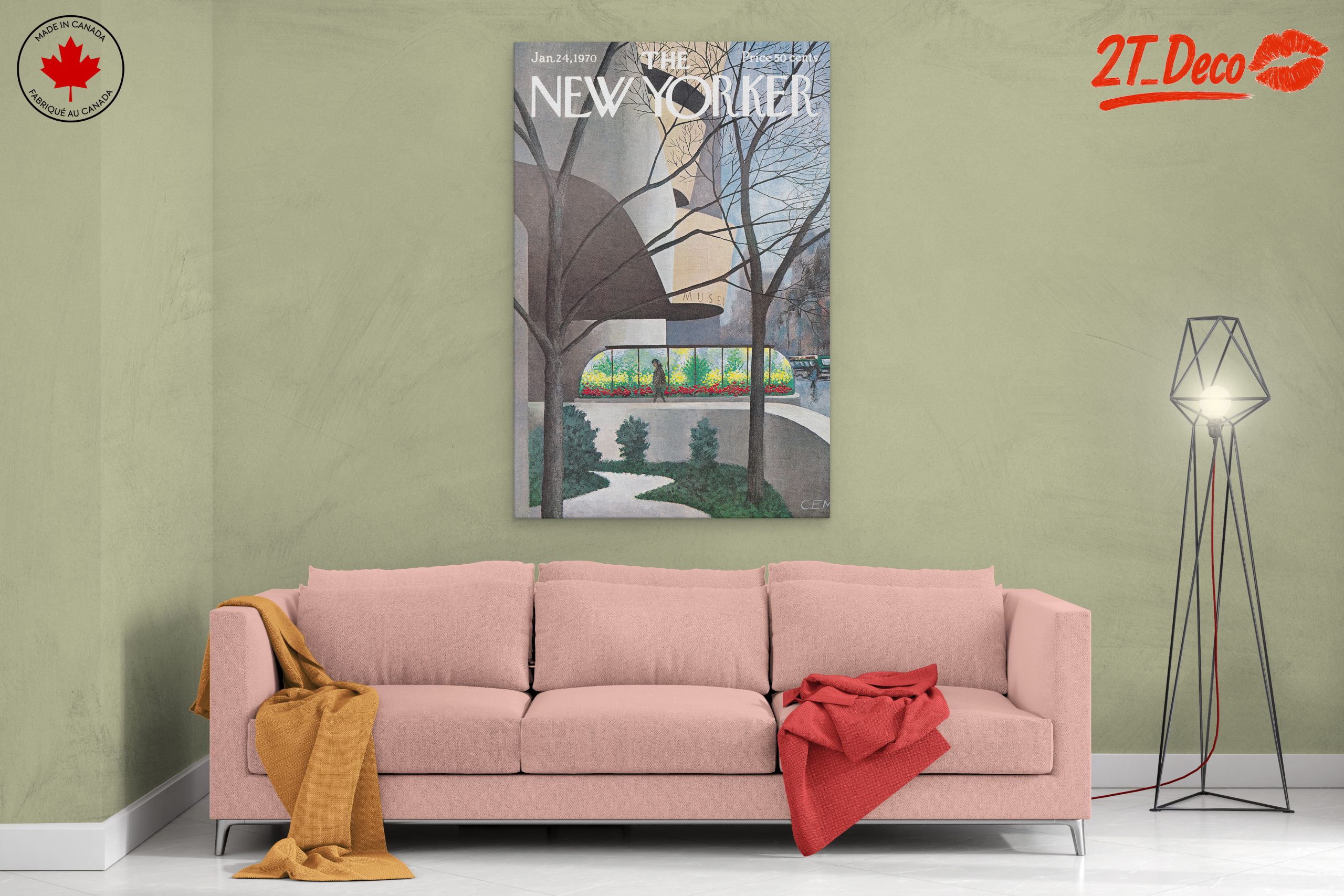 The New Yorker Cover January 1970 - Image 2