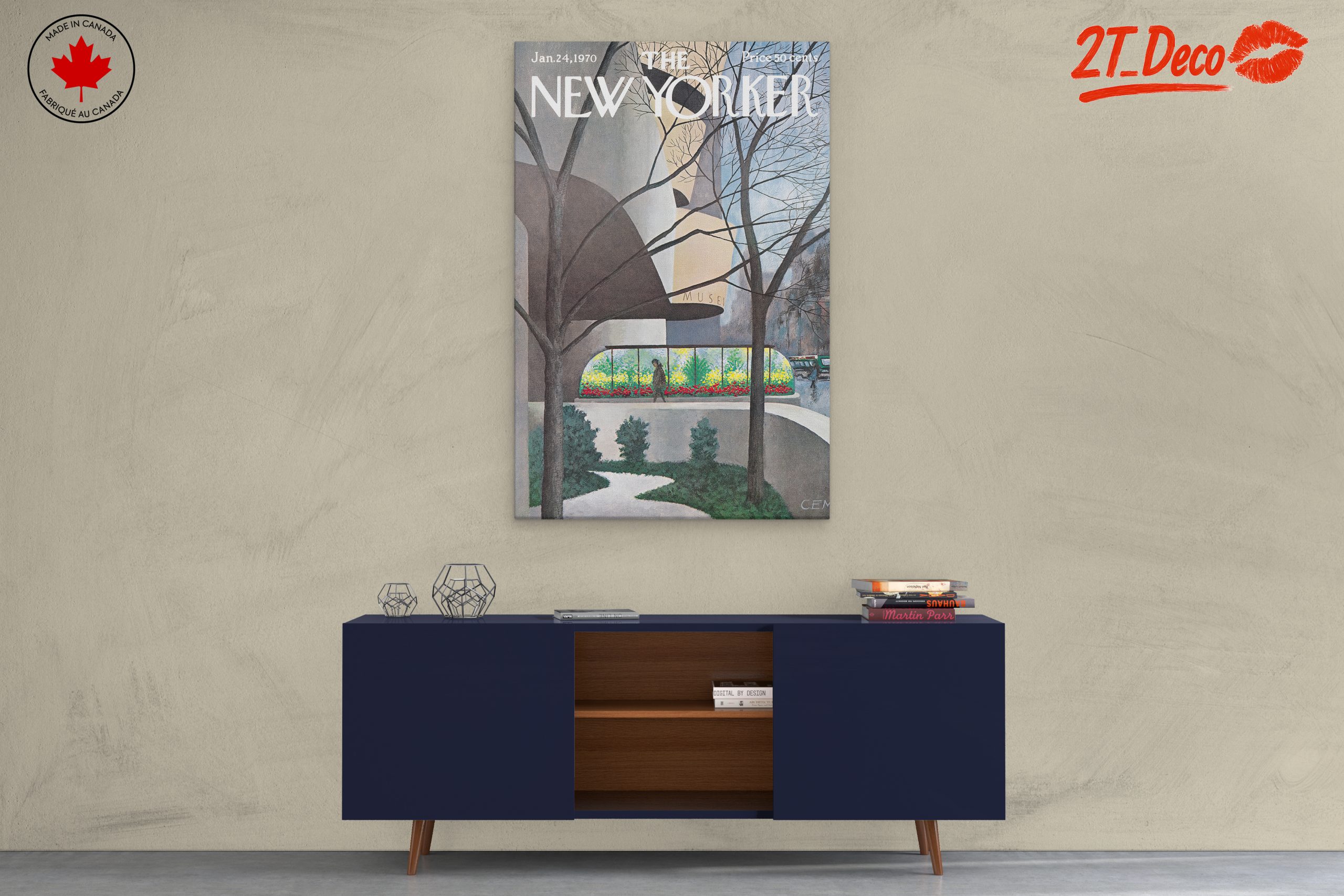 The New Yorker Cover January 1970 - Image 3