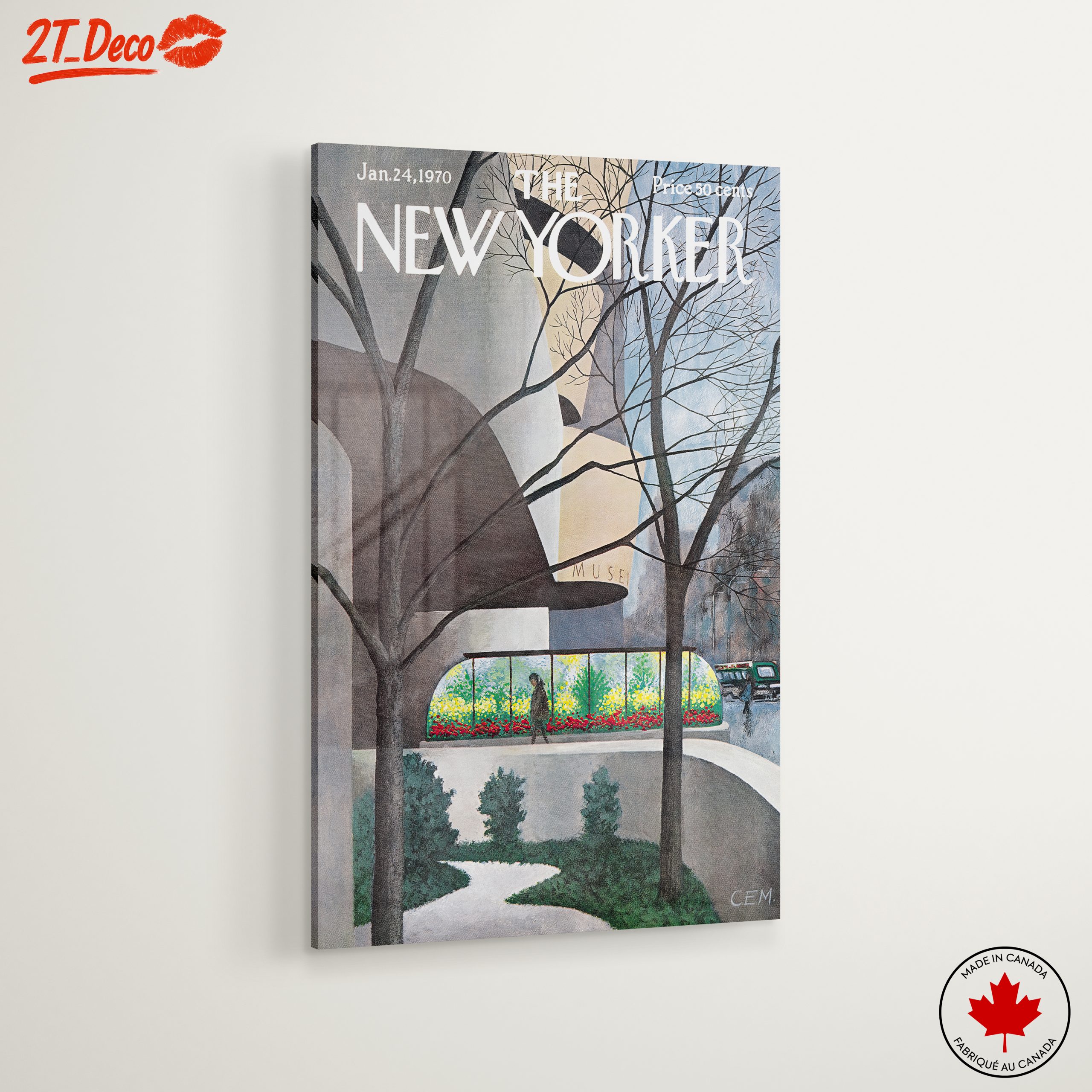 The New Yorker Cover January 1970 - Image 6