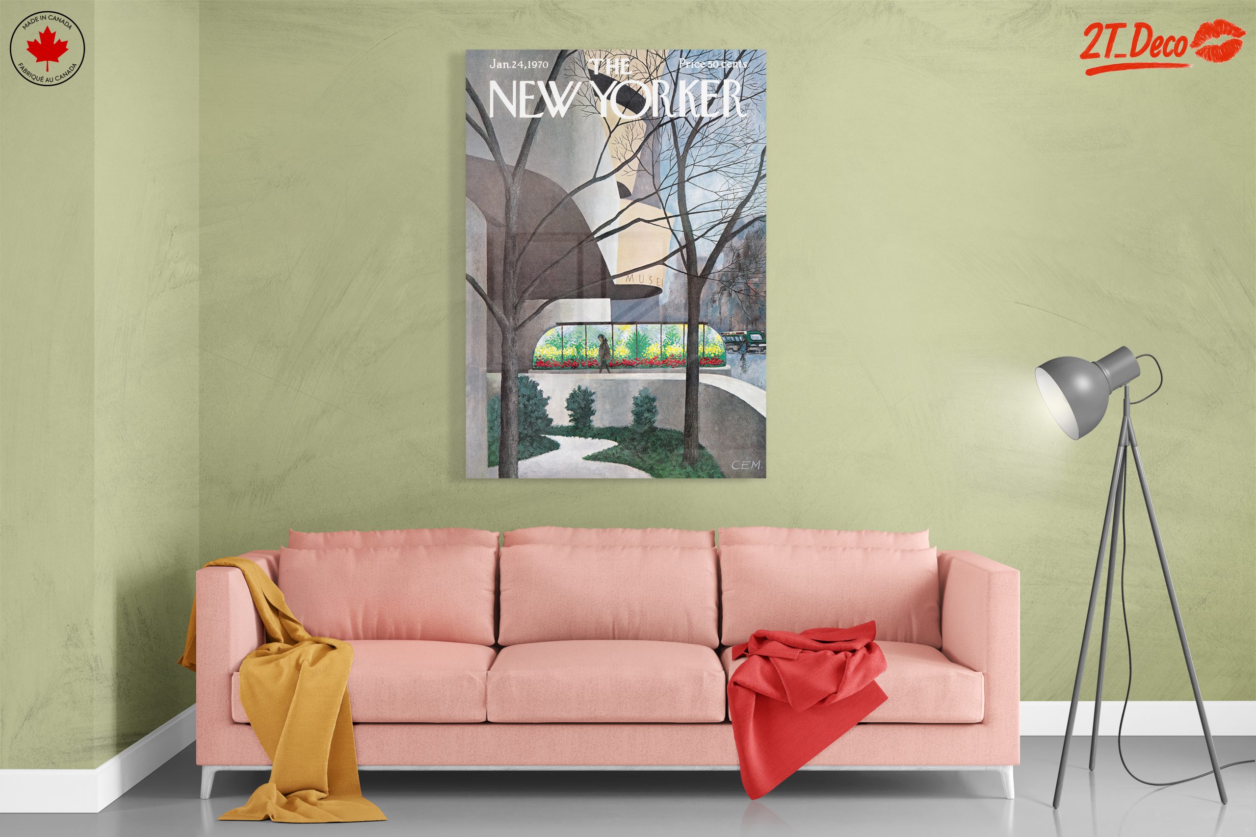 The New Yorker Cover January 1970 - Image 7