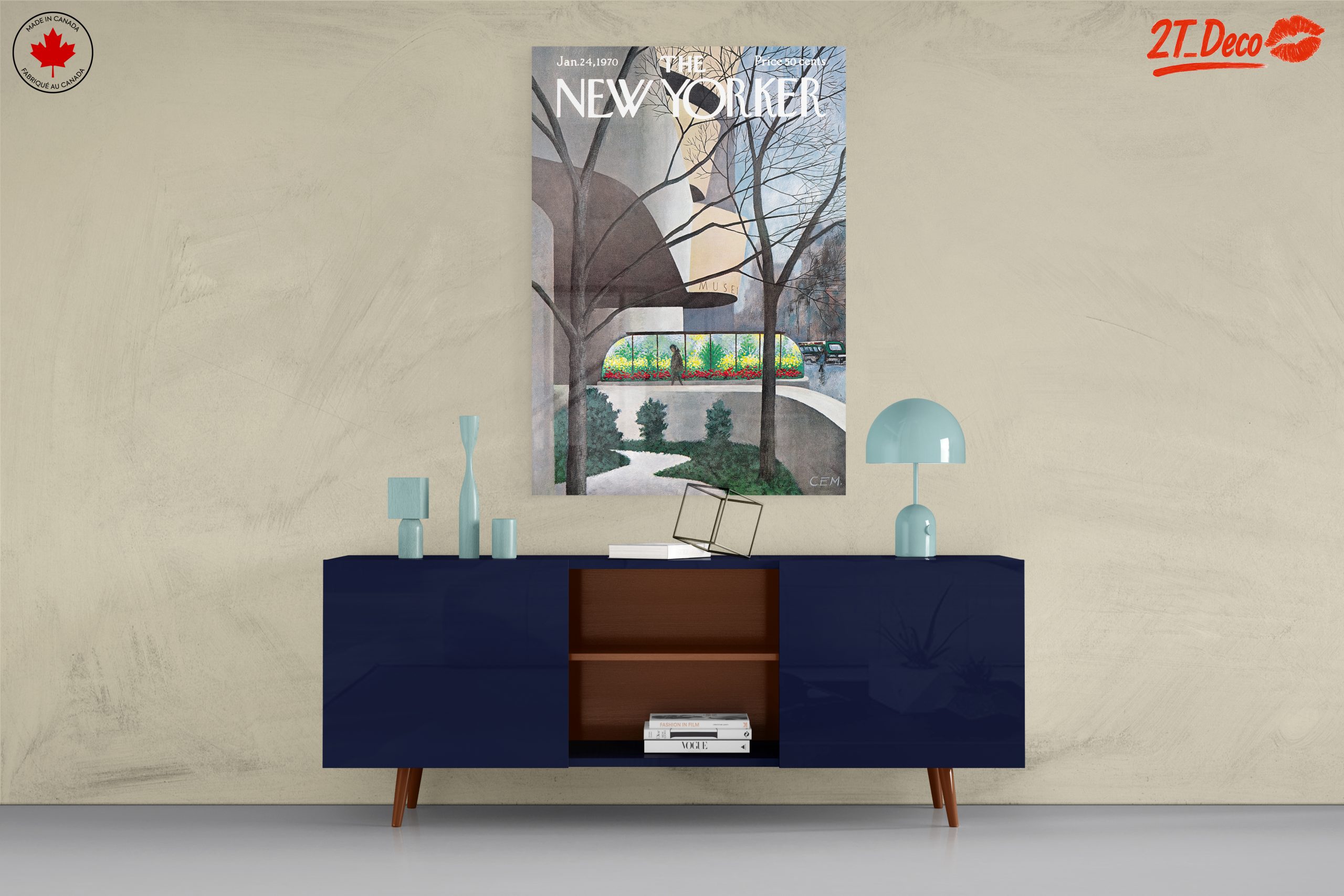 The New Yorker Cover January 1970 - Image 8