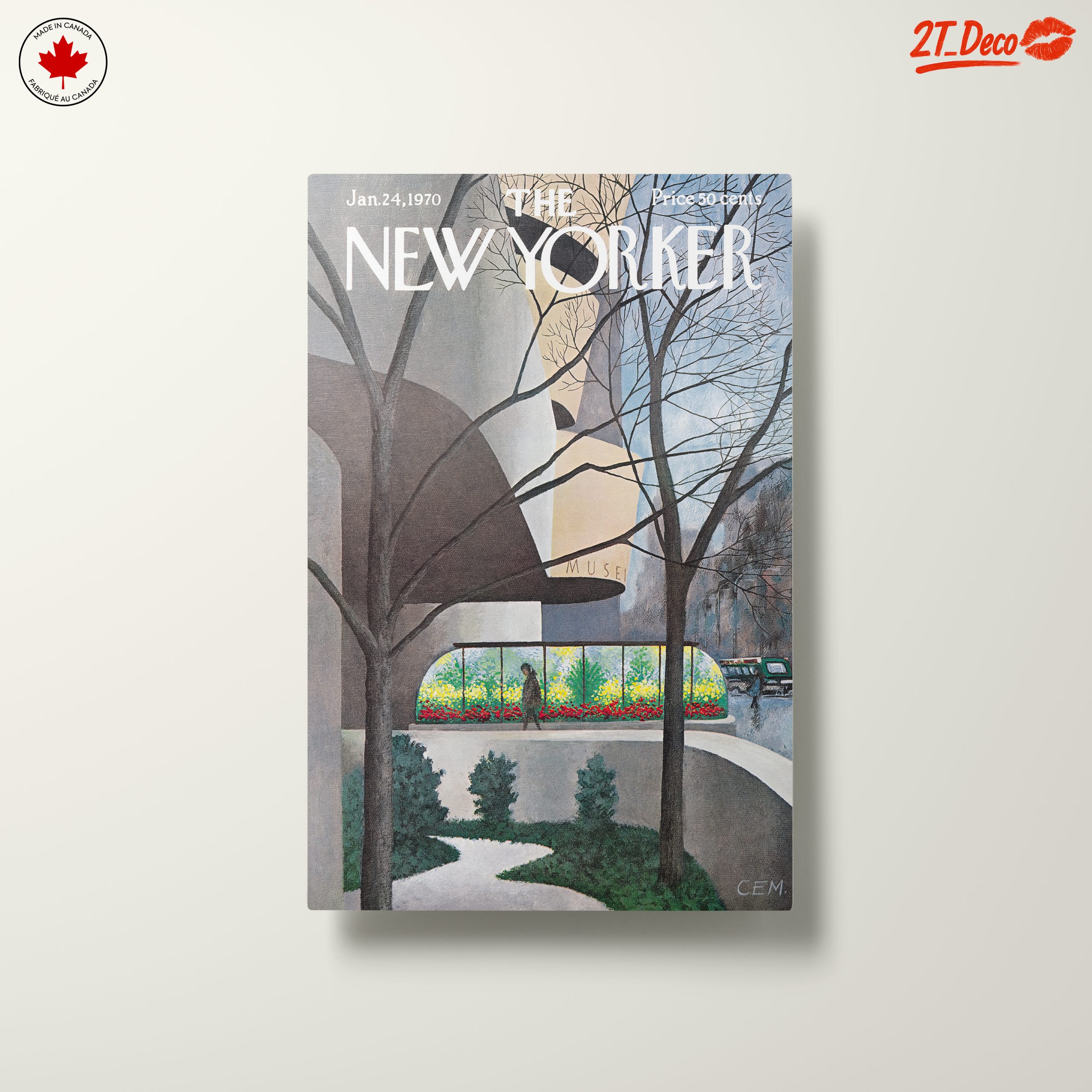 The New Yorker Cover January 1970 - Image 10