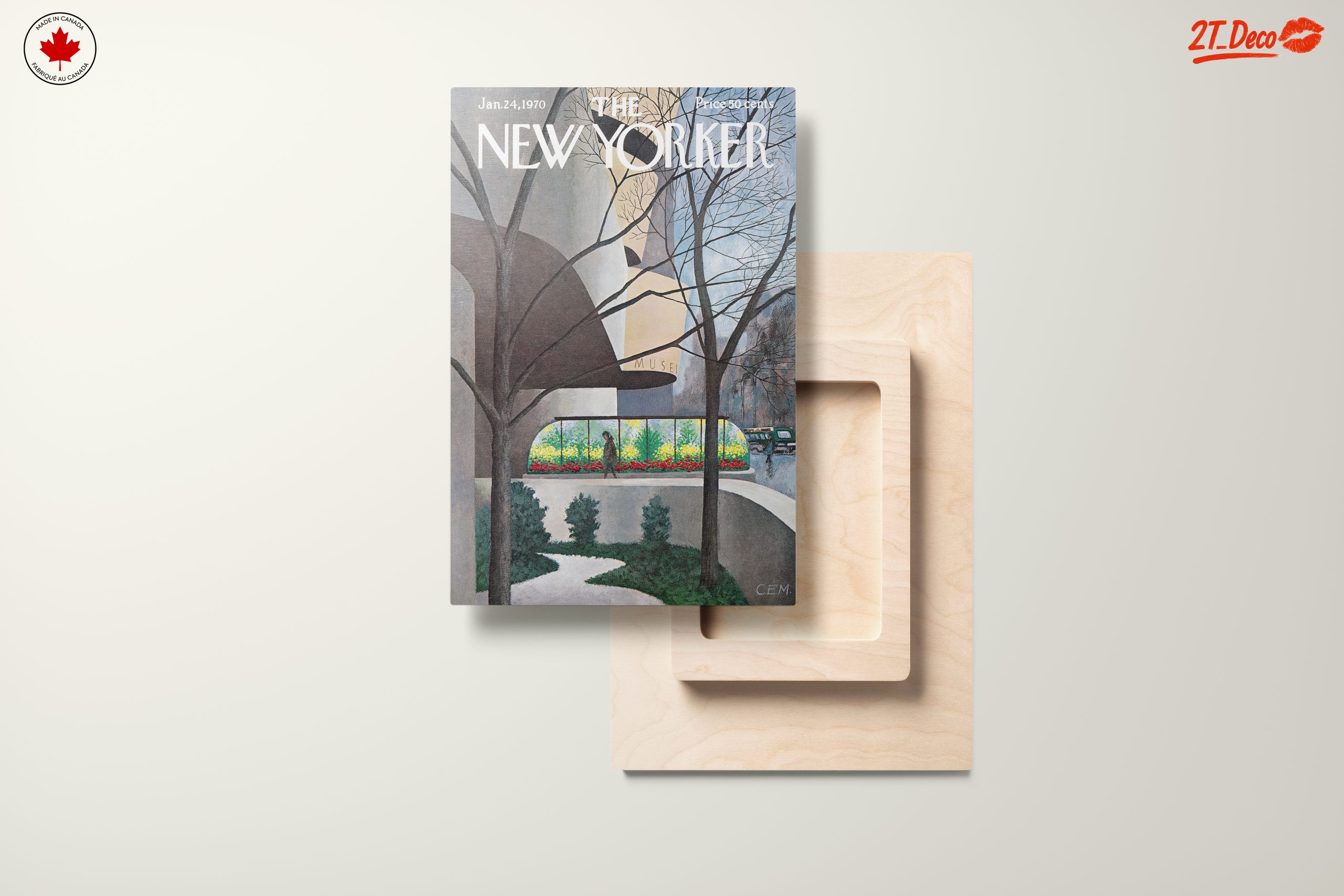 The New Yorker Cover January 1970 - Image 11