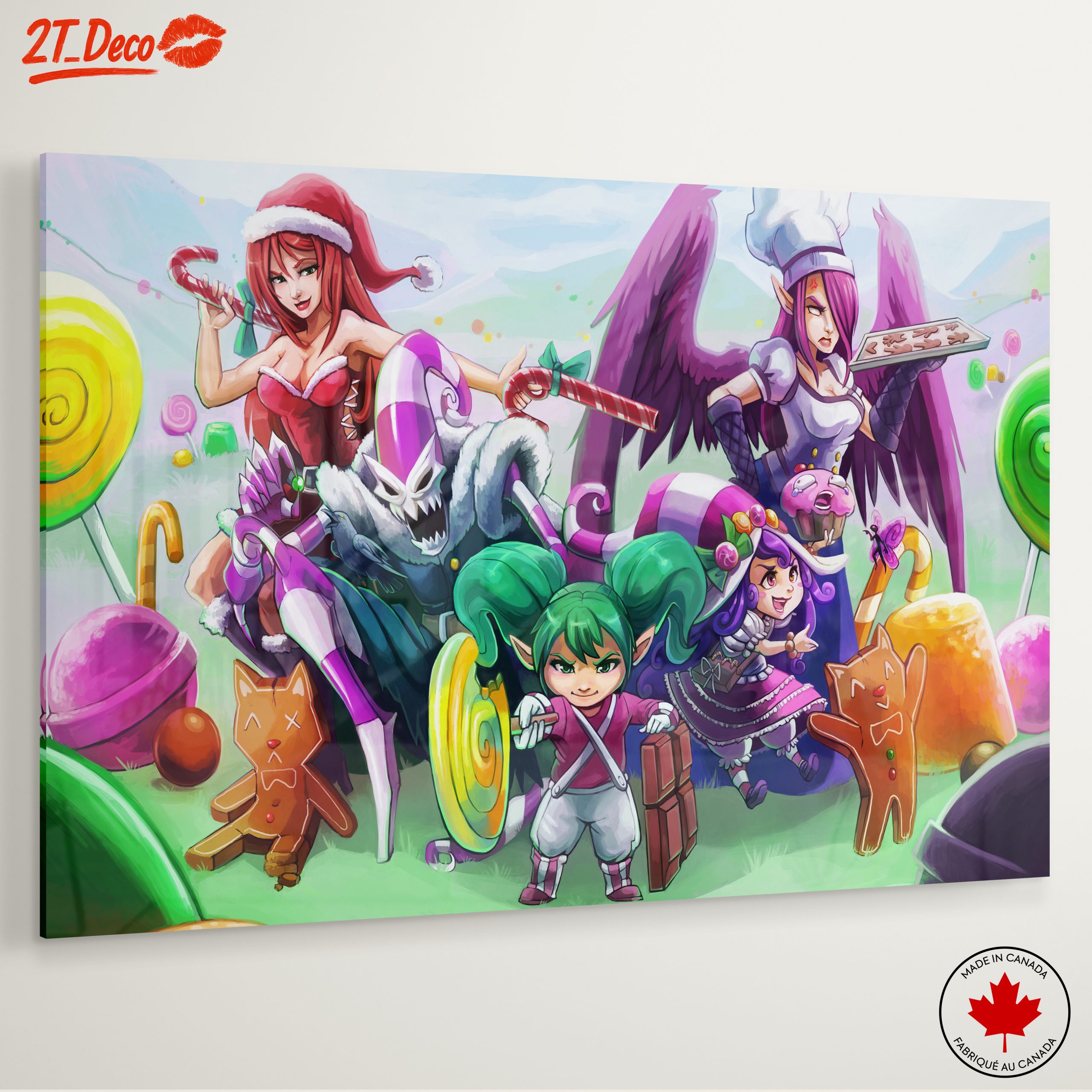 Diverse Anime Characters in a Sweet Wonderland - Image 6