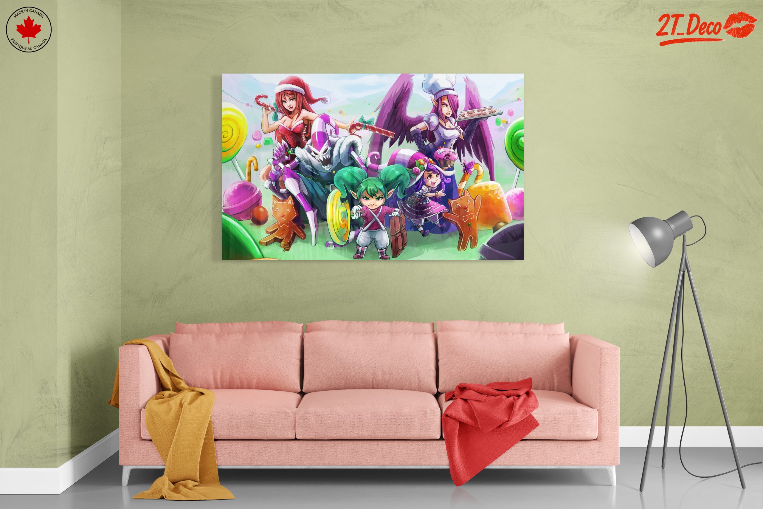 Diverse Anime Characters in a Sweet Wonderland - Image 7