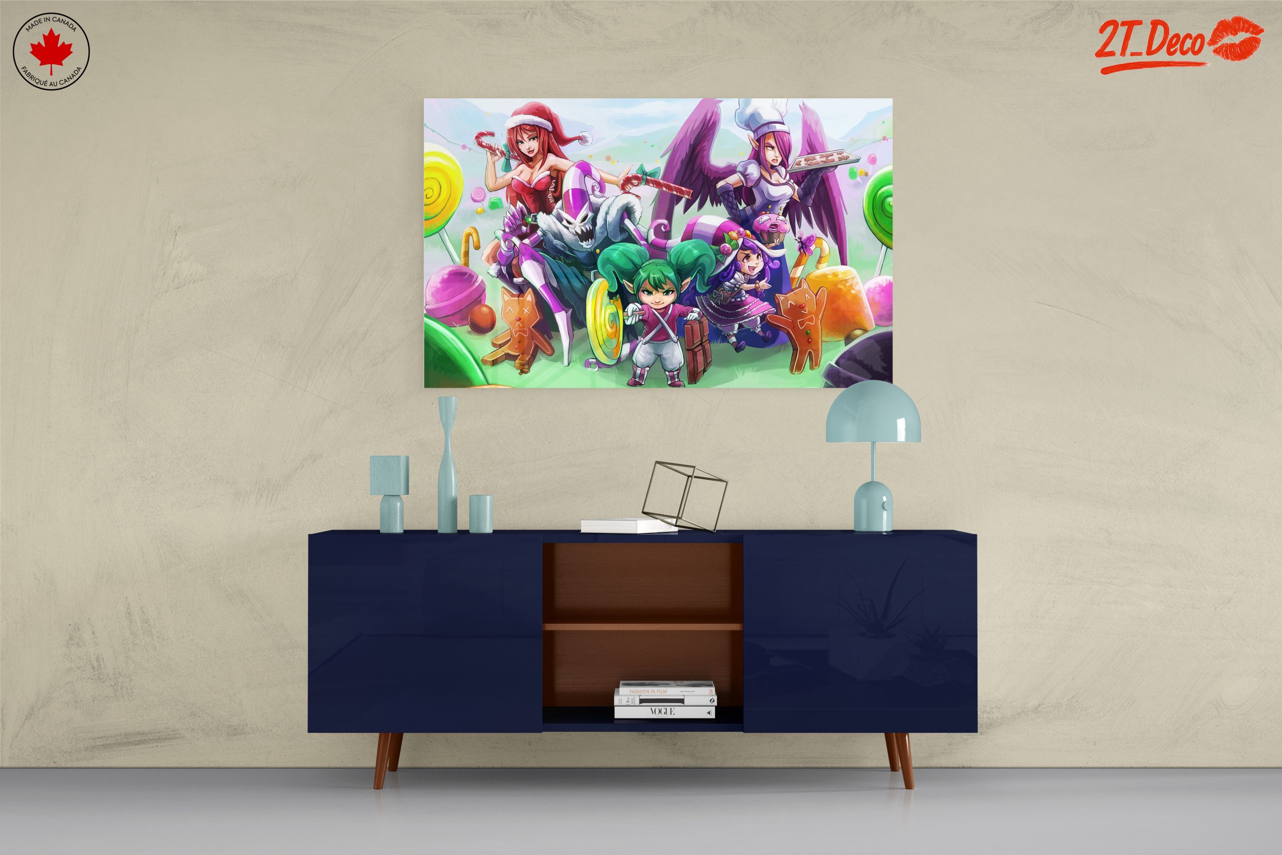 Diverse Anime Characters in a Sweet Wonderland - Image 8