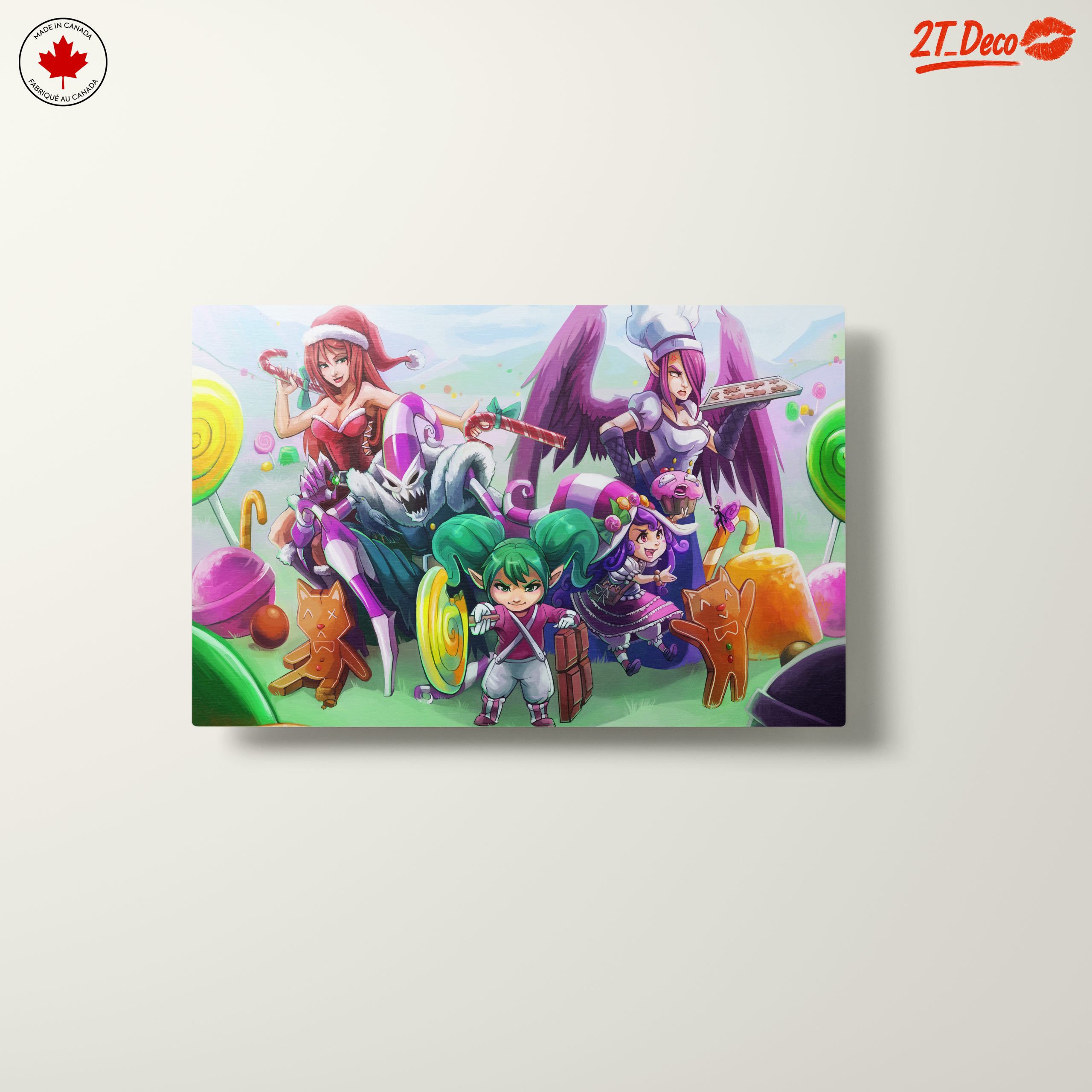 Diverse Anime Characters in a Sweet Wonderland - Image 10