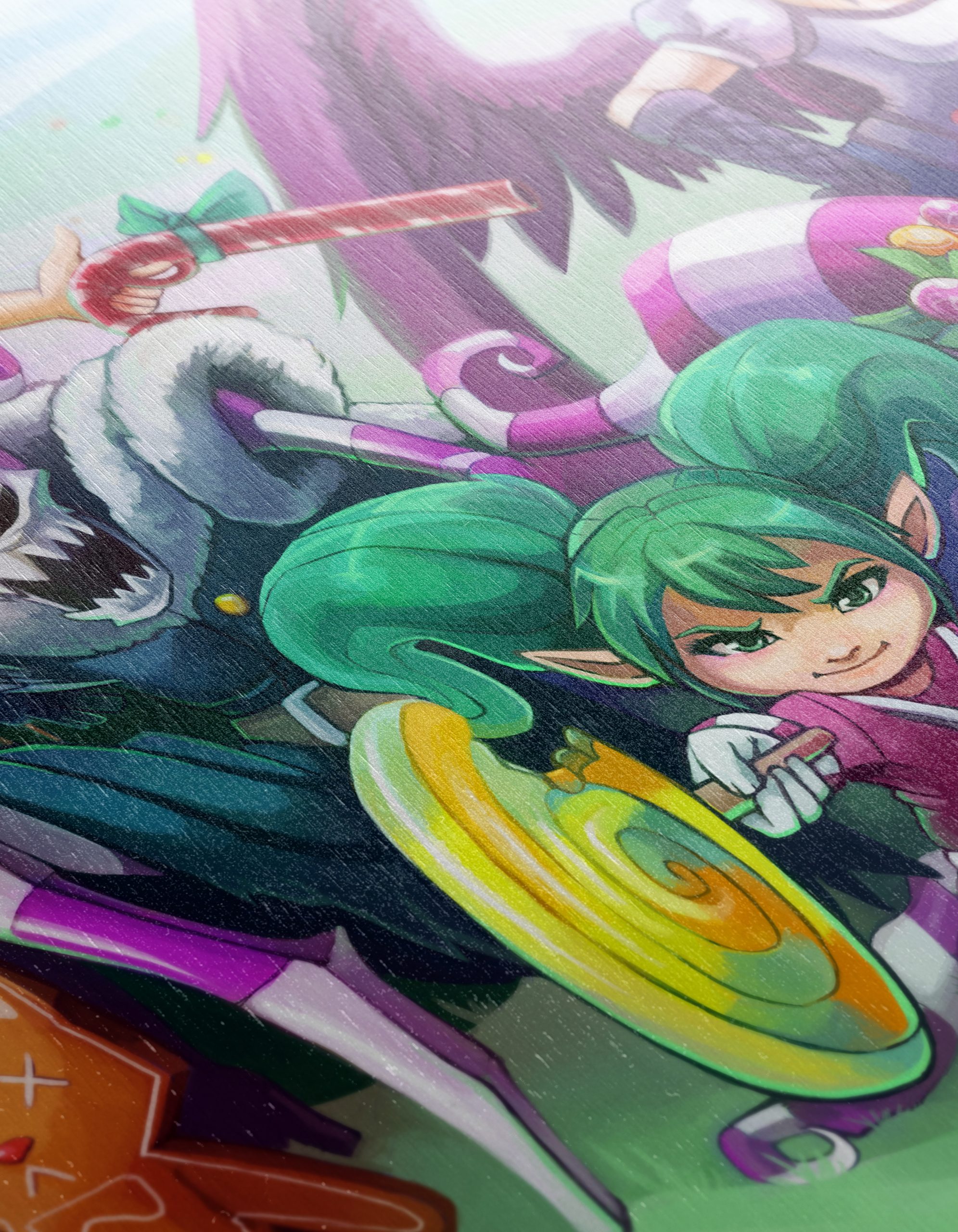 Diverse Anime Characters in a Sweet Wonderland - Image 12
