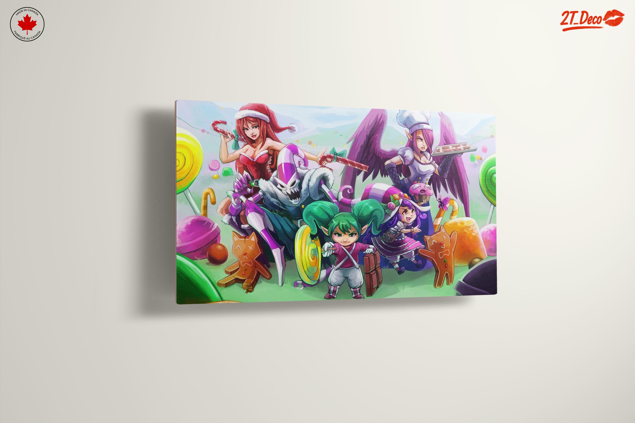 Diverse Anime Characters in a Sweet Wonderland - Image 13