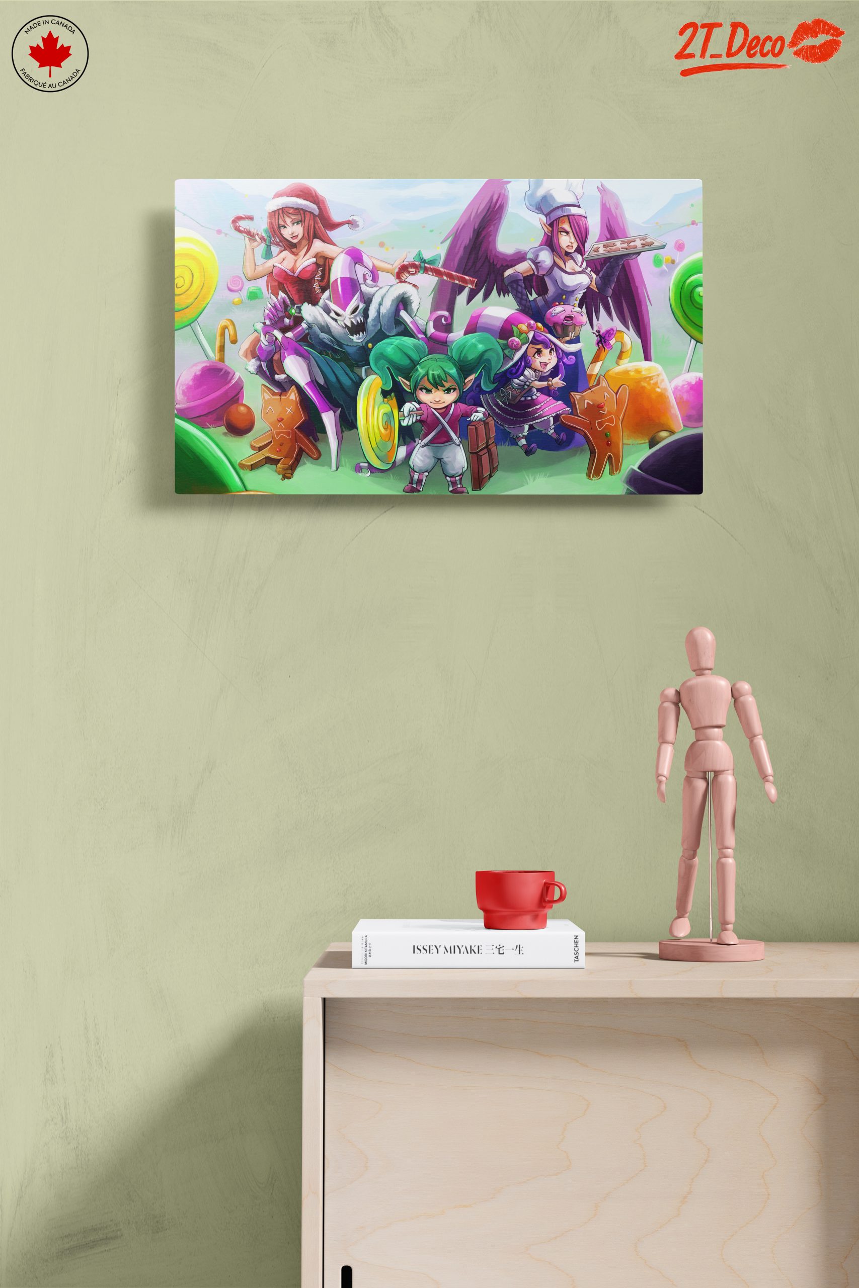 Diverse Anime Characters in a Sweet Wonderland - Image 14