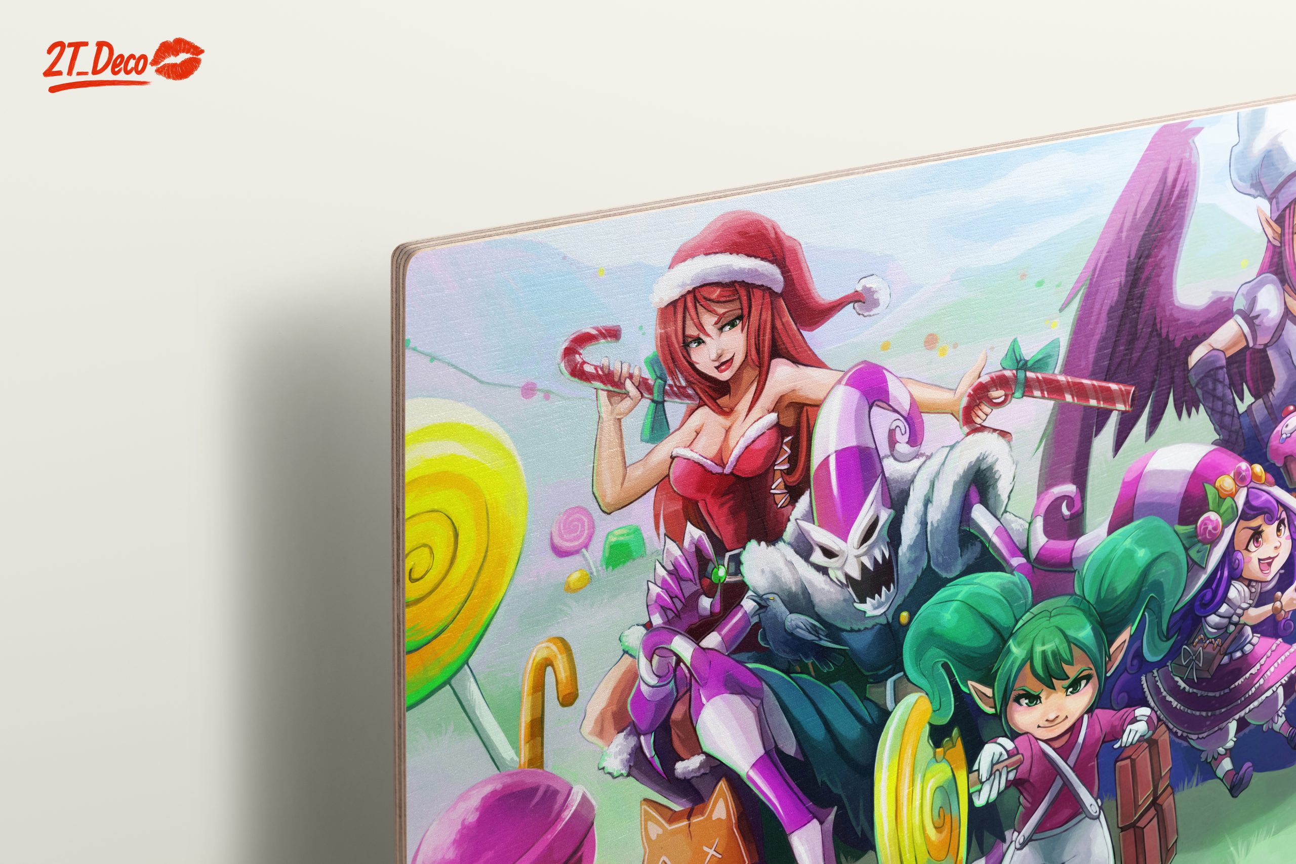 Diverse Anime Characters in a Sweet Wonderland - Image 15