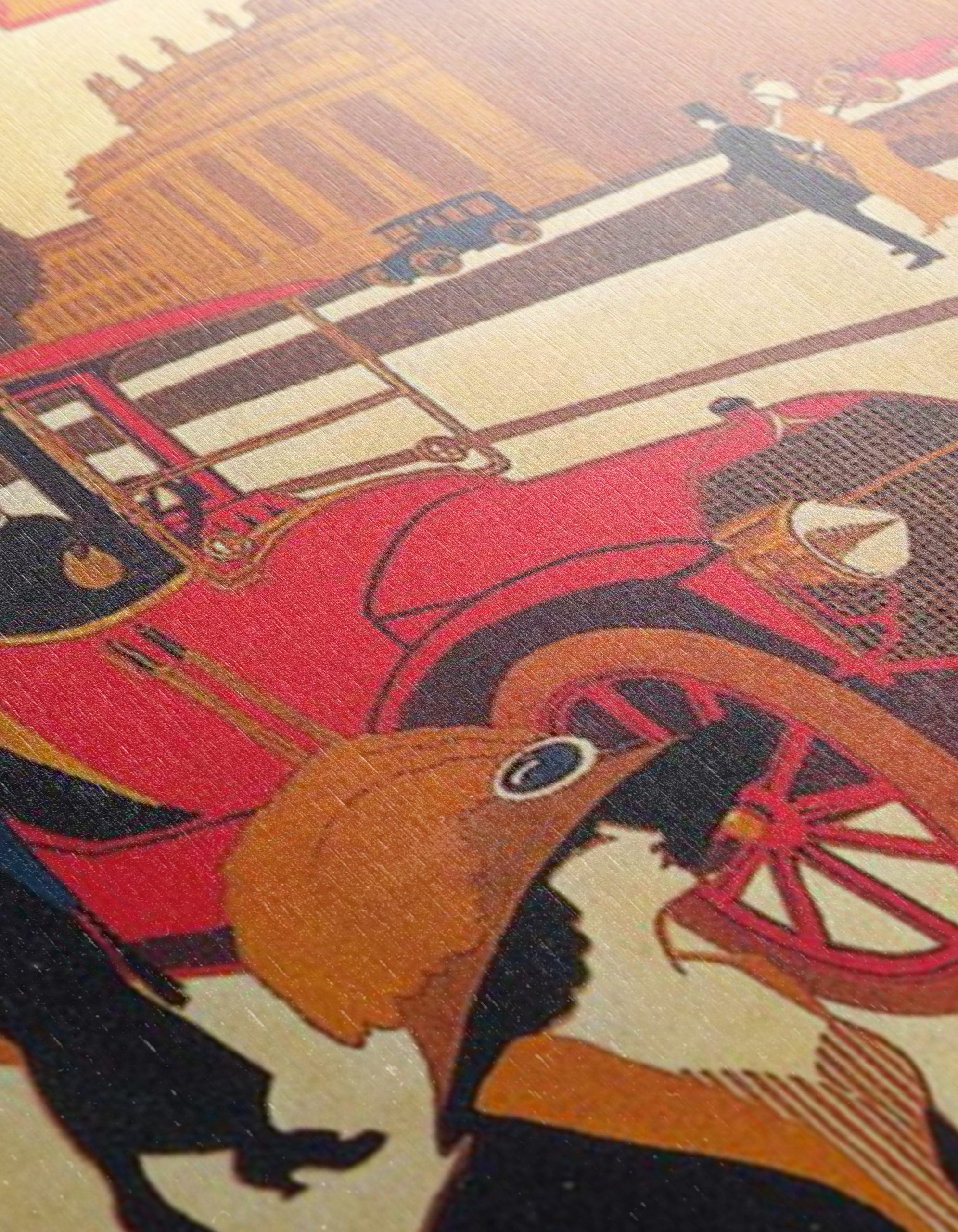 Vintage Mercedes Car Artwork 2 - Image 12