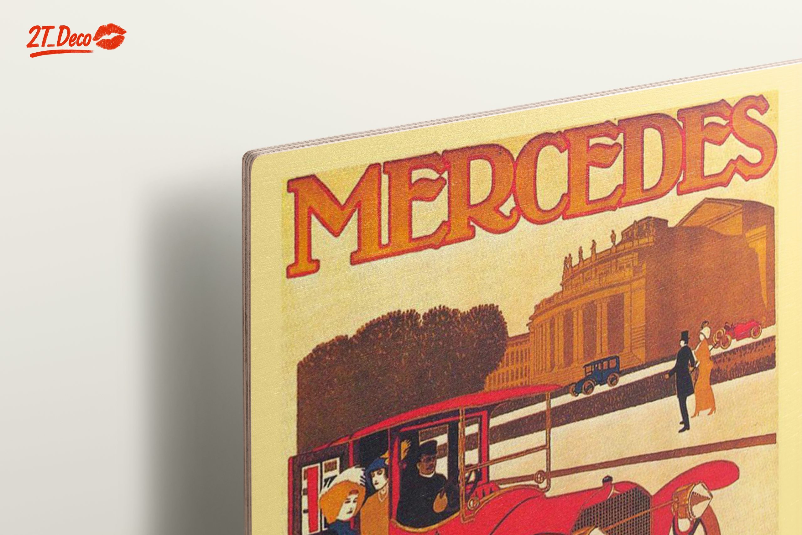 Vintage Mercedes Car Artwork 2 - Image 15
