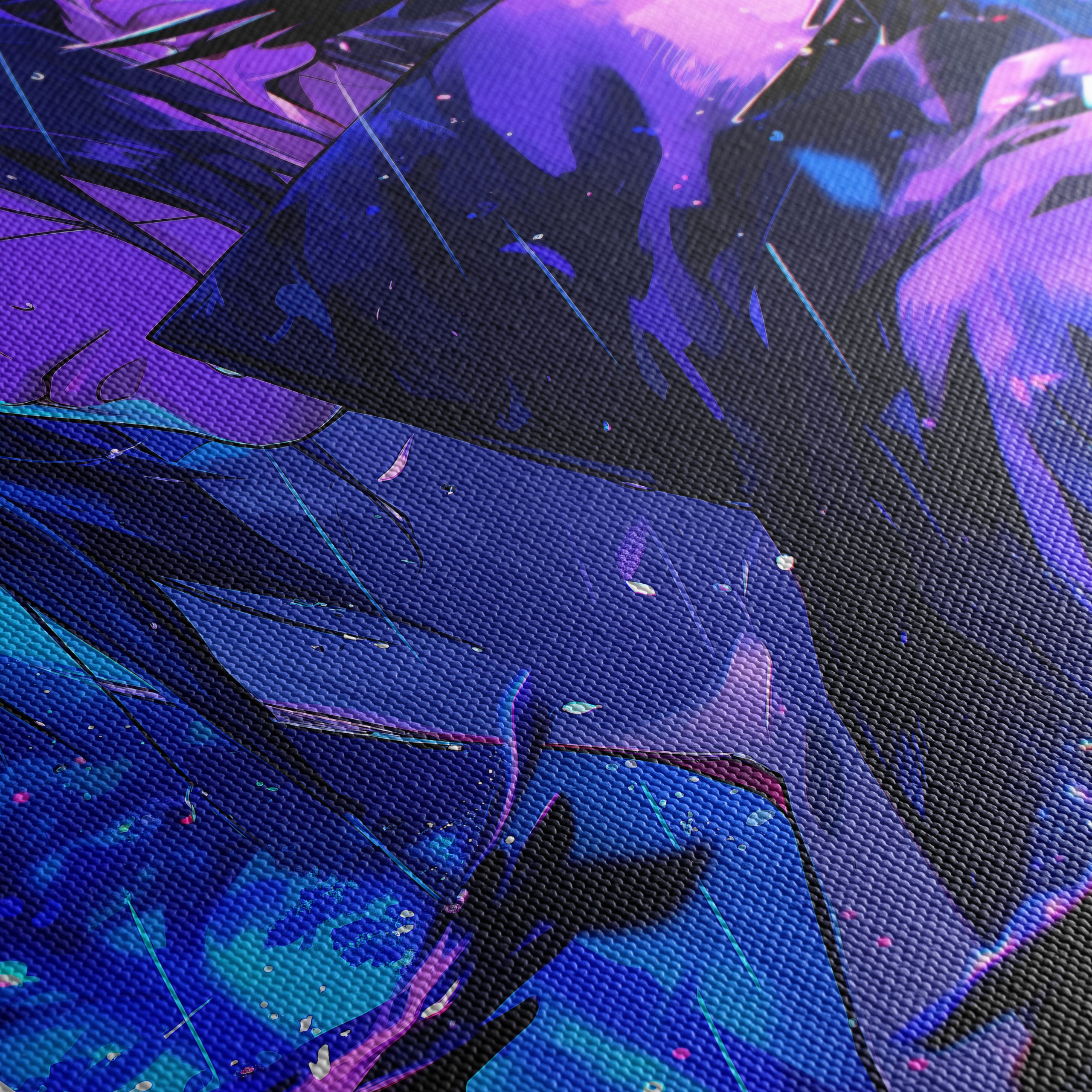 Dynamic Naruto Character Art with Ravens - Image 5
