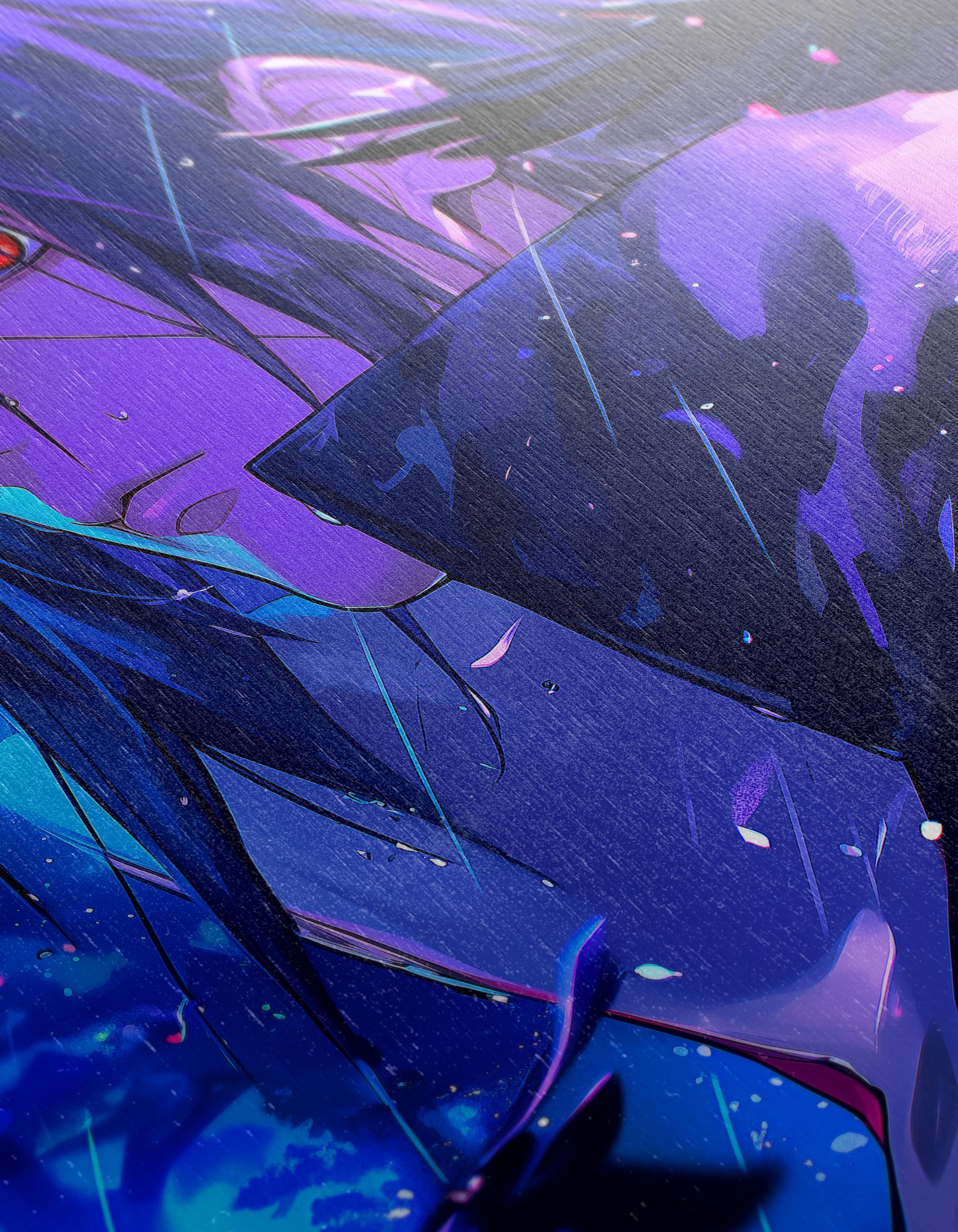 Dynamic Naruto Character Art with Ravens - Image 12