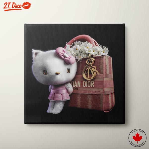Cute Fashion Character with Designer Handbag