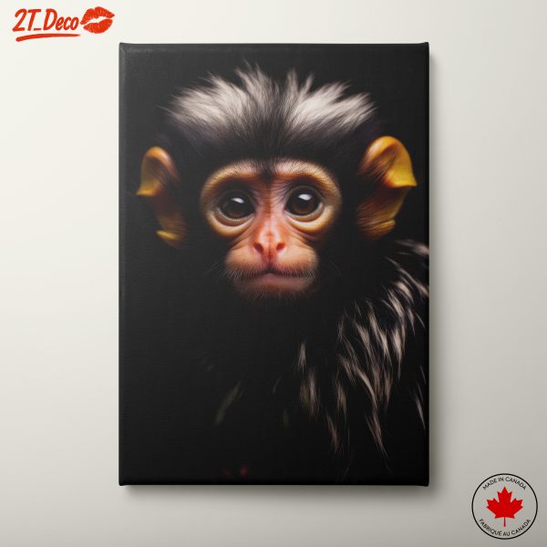 Close-Up Portrait of a Monkey 3