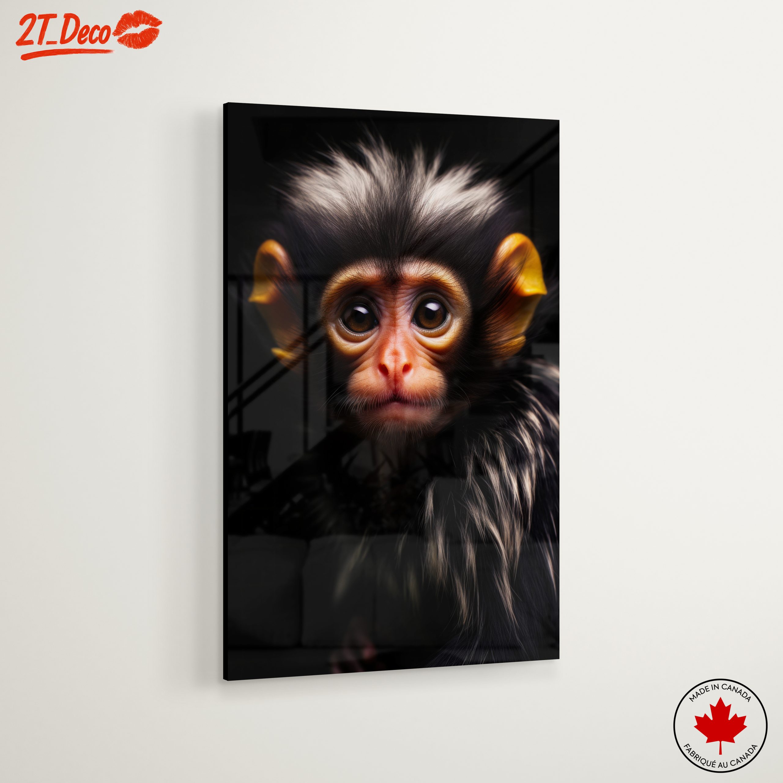 Close-Up Portrait of a Monkey 3 - Image 6