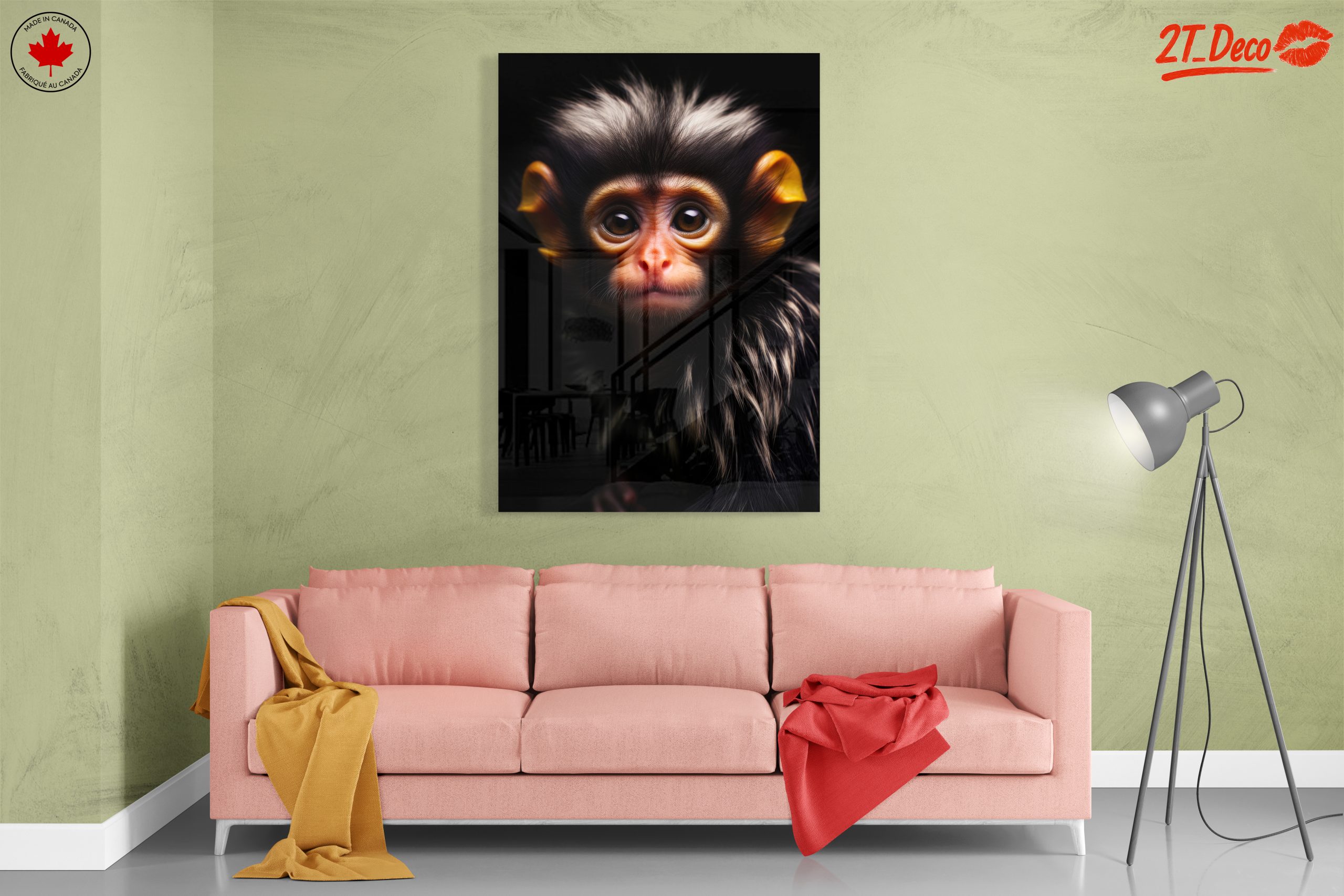 Close-Up Portrait of a Monkey 3 - Image 7