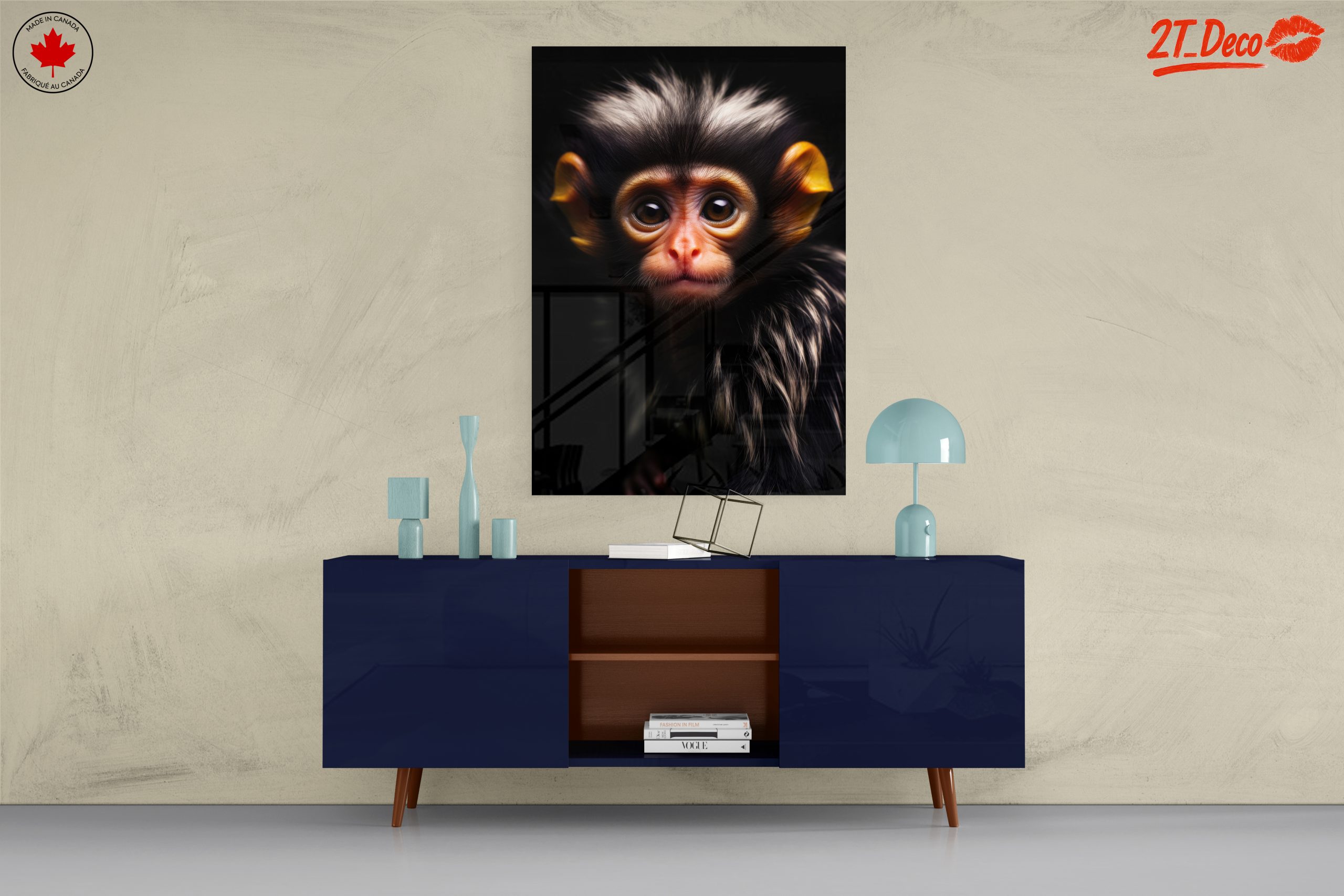 Close-Up Portrait of a Monkey 3 - Image 8