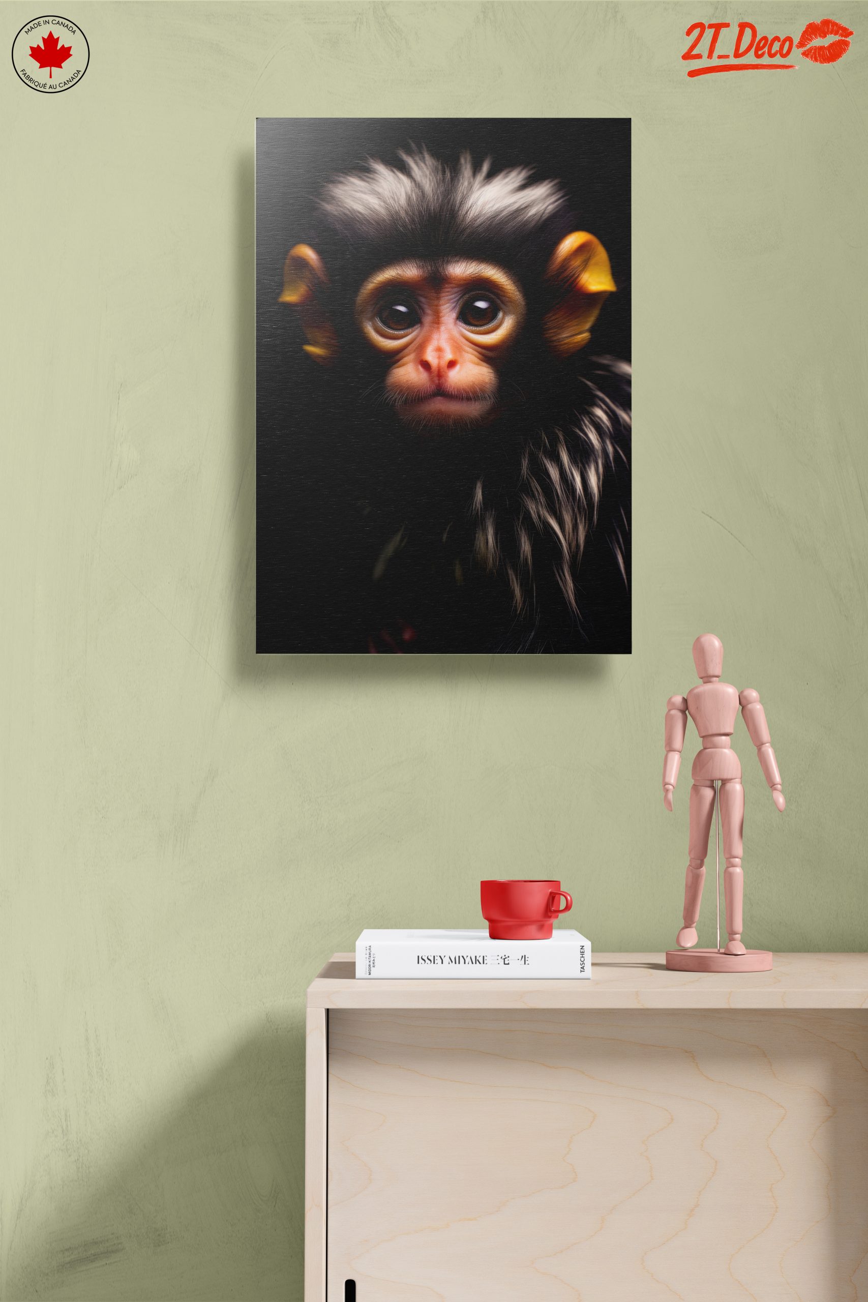 Close-Up Portrait of a Monkey 3 - Image 14