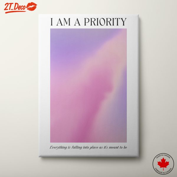 Abstract Aura Art with Inspirational Quote