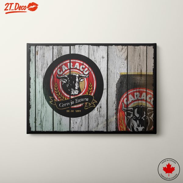 Vintage Caracu Beer Label Art